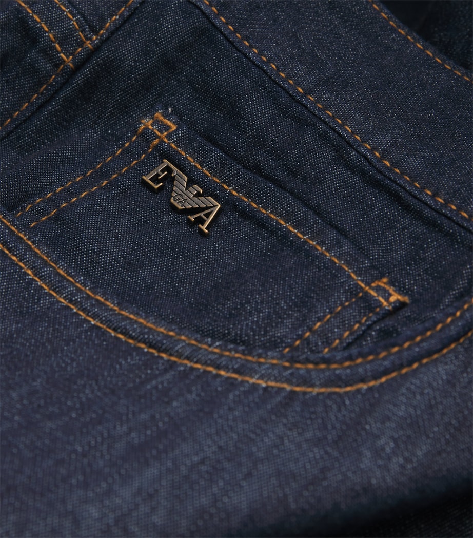 Emporio Armani Mens J73 Straight Jeans Image 6