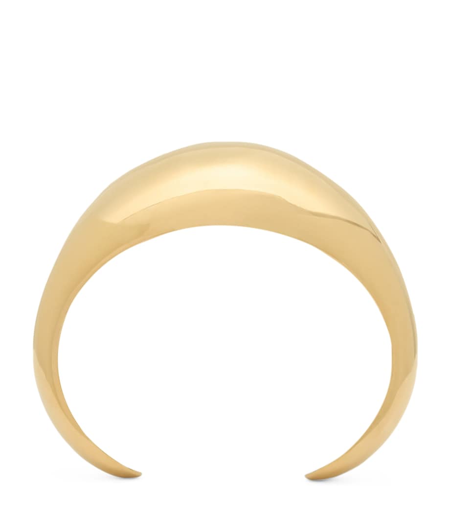 Brass Teardrop Dome Cuff 8030 Image 1