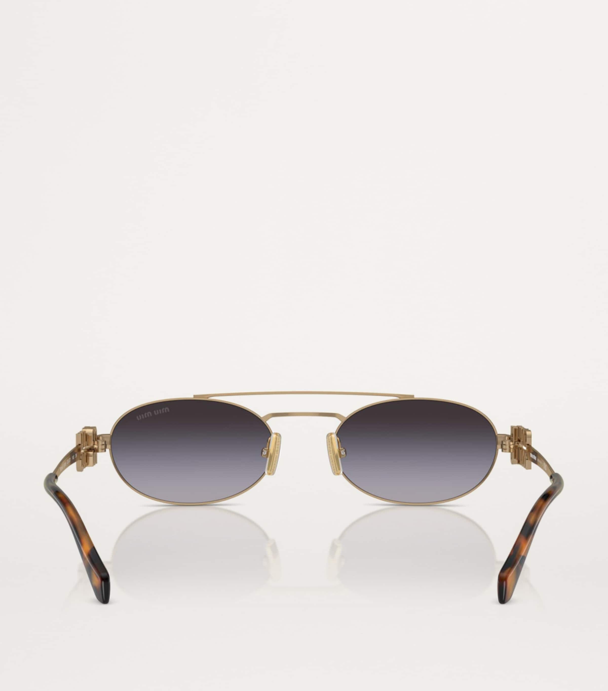 小物 miumiu oval sunglasses made in italy miumiu oval sunglasses made in italy 小物