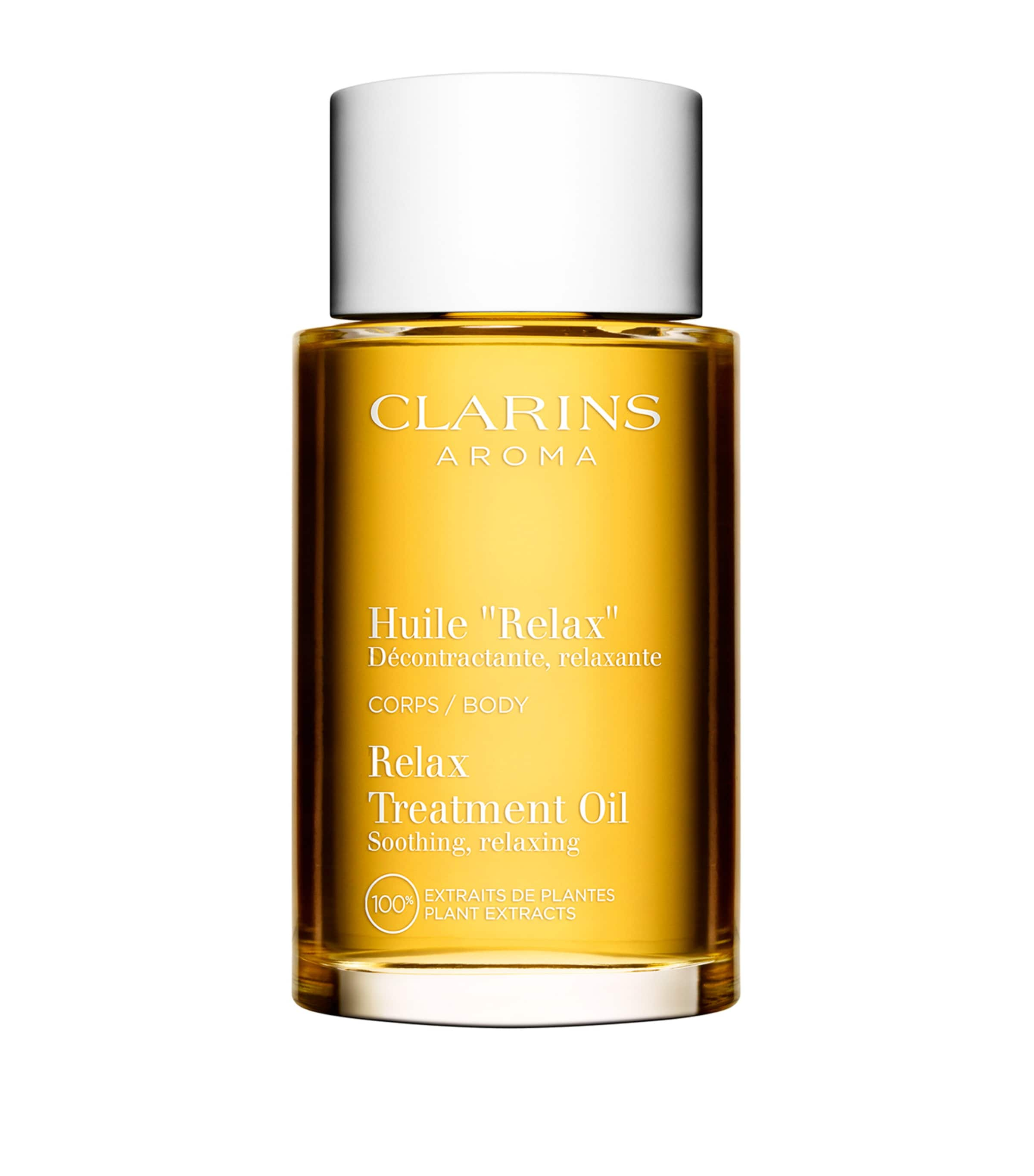 Clarins Relax Body Treatment Oil In White