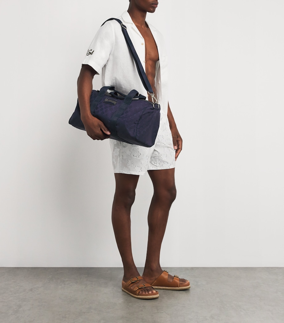 48H Turtle Jacquard Holdall 390-NAVY Image 2