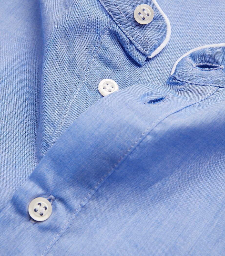 Longline Nightshirt BLUE Image 5