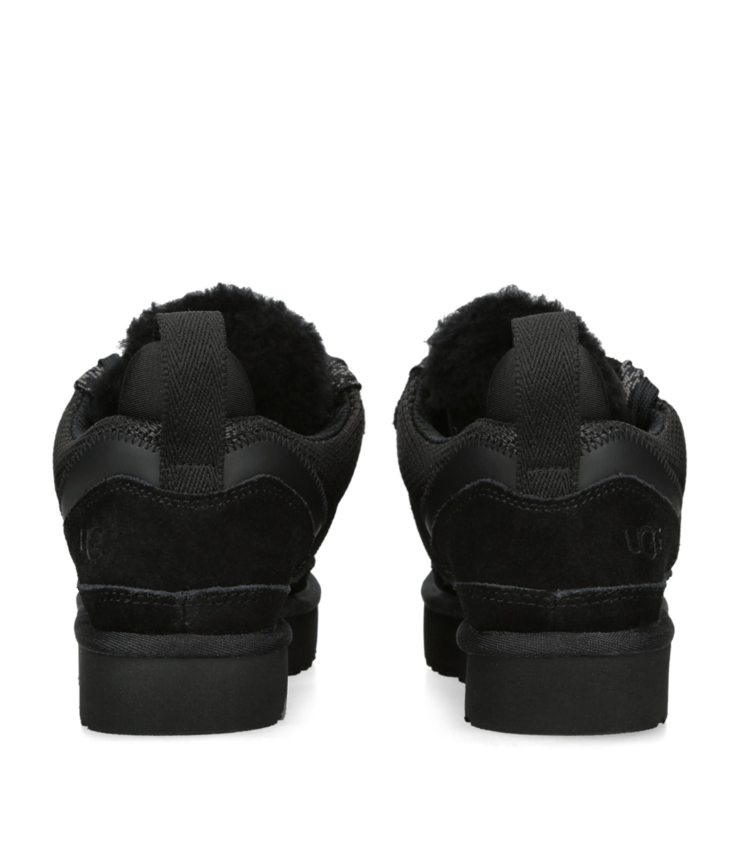 Suede Lowmel Sneakers BLACK Image 2