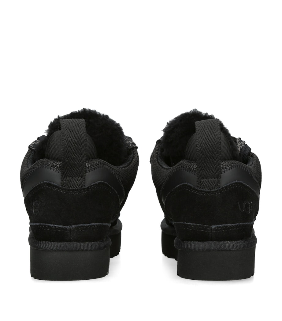 Suede Lowmel Sneakers BLACK Image 2
