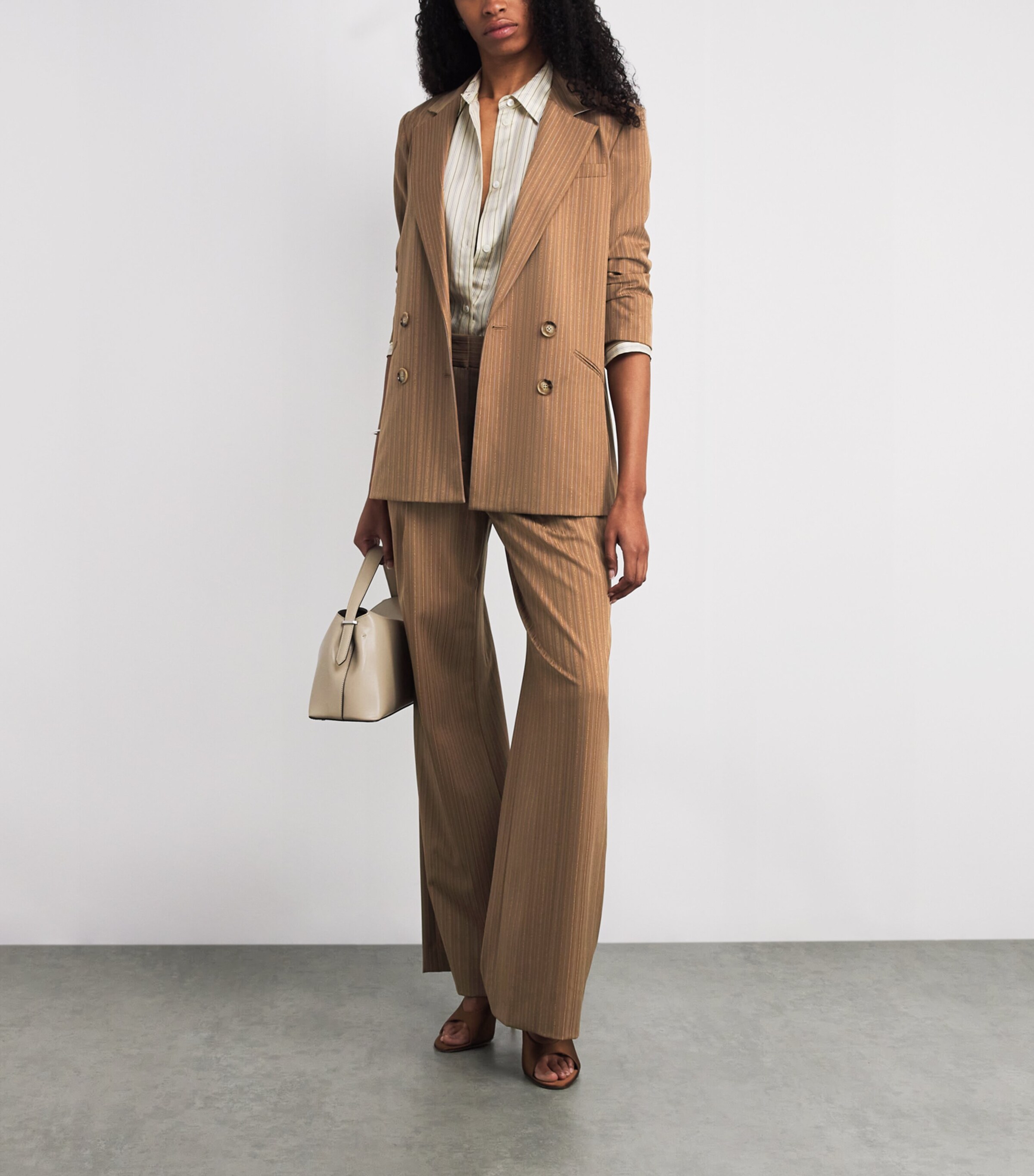 Pinstripe Rupert Dickey Jacket N0964 MALT MULTI Image 2