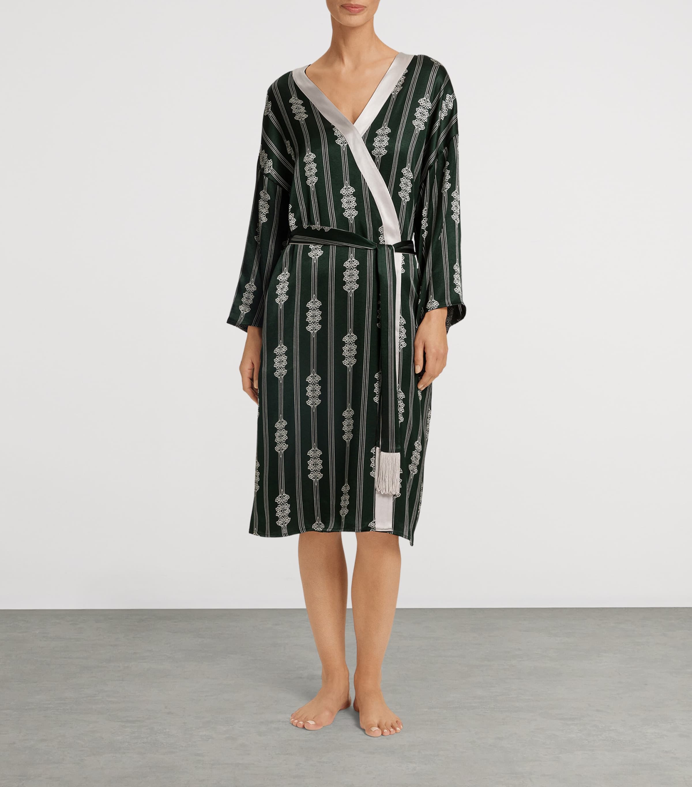Hanro Stripe Indra Robe | Women Clothing | Nightwear | Dressing Gowns | Women New In | Womens Clothing | Designers | Hanro Hanro Stripe Indra Robe | Women Clothing | Nightwear | Dressing Gowns | Women New In | Womens Clothing | Designers | Hanro