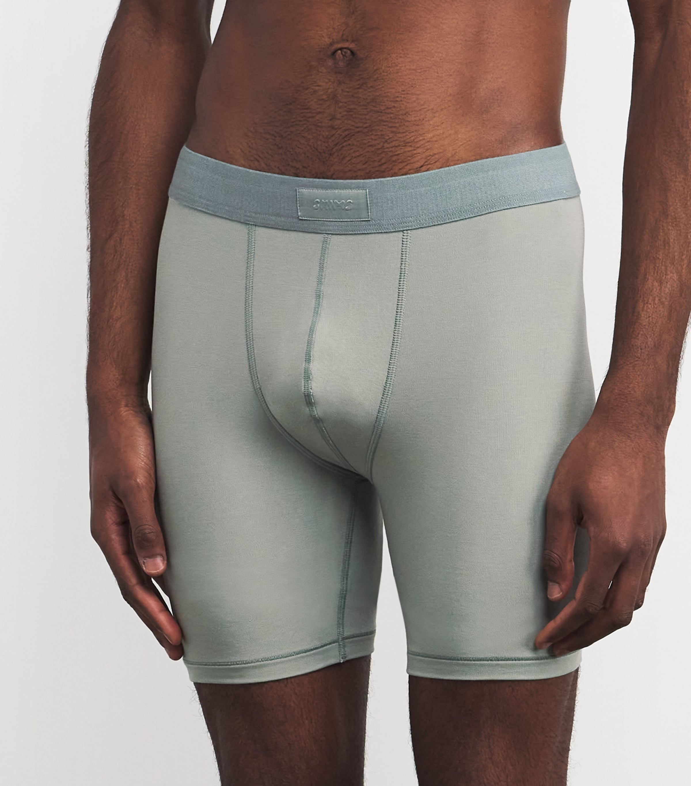 Stretch-Jersey Boxer Briefs (Pack of 3) STONE MULTI Image 2