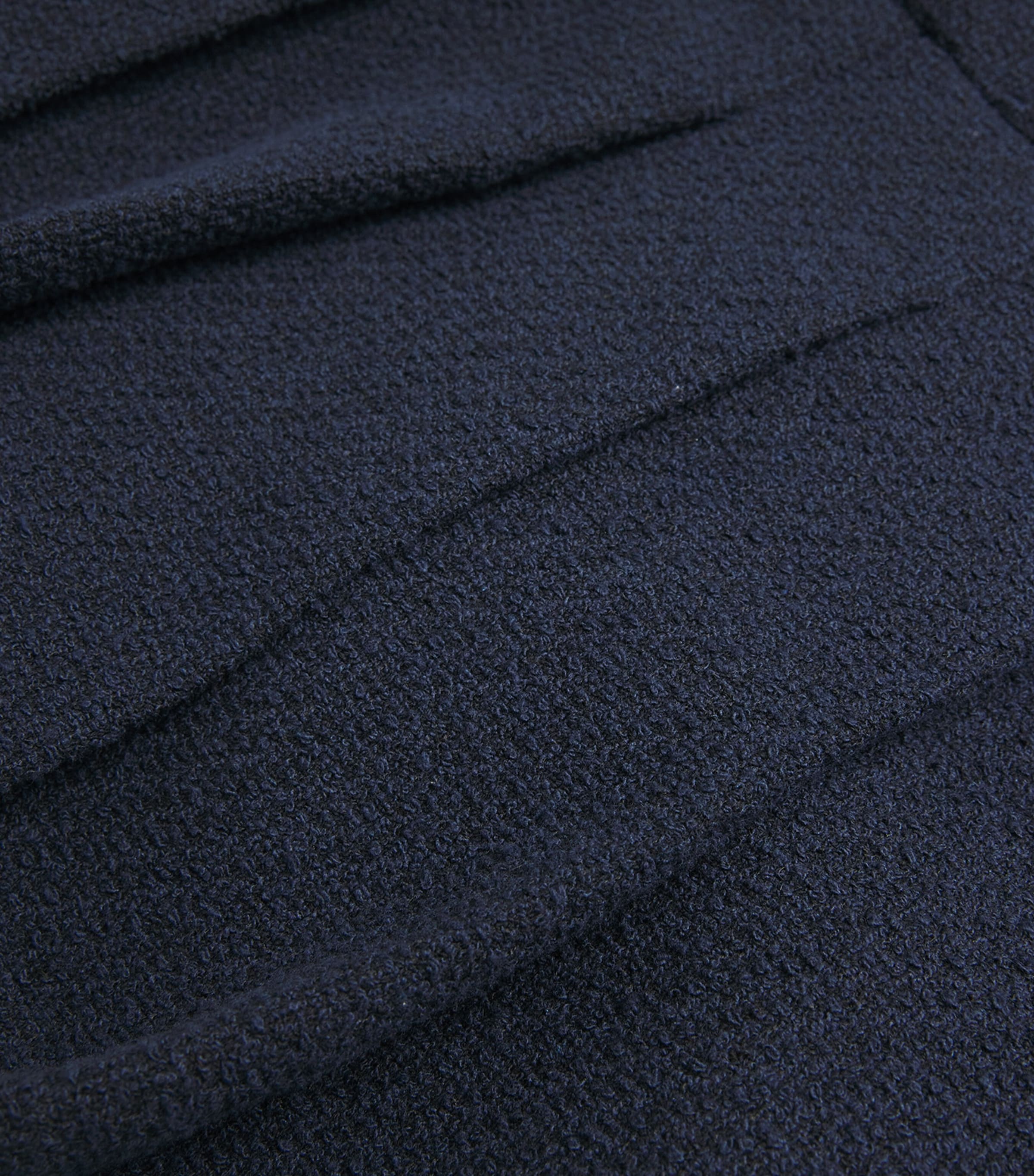 Tweed Buttoned Mini Dress NAVY Image 5