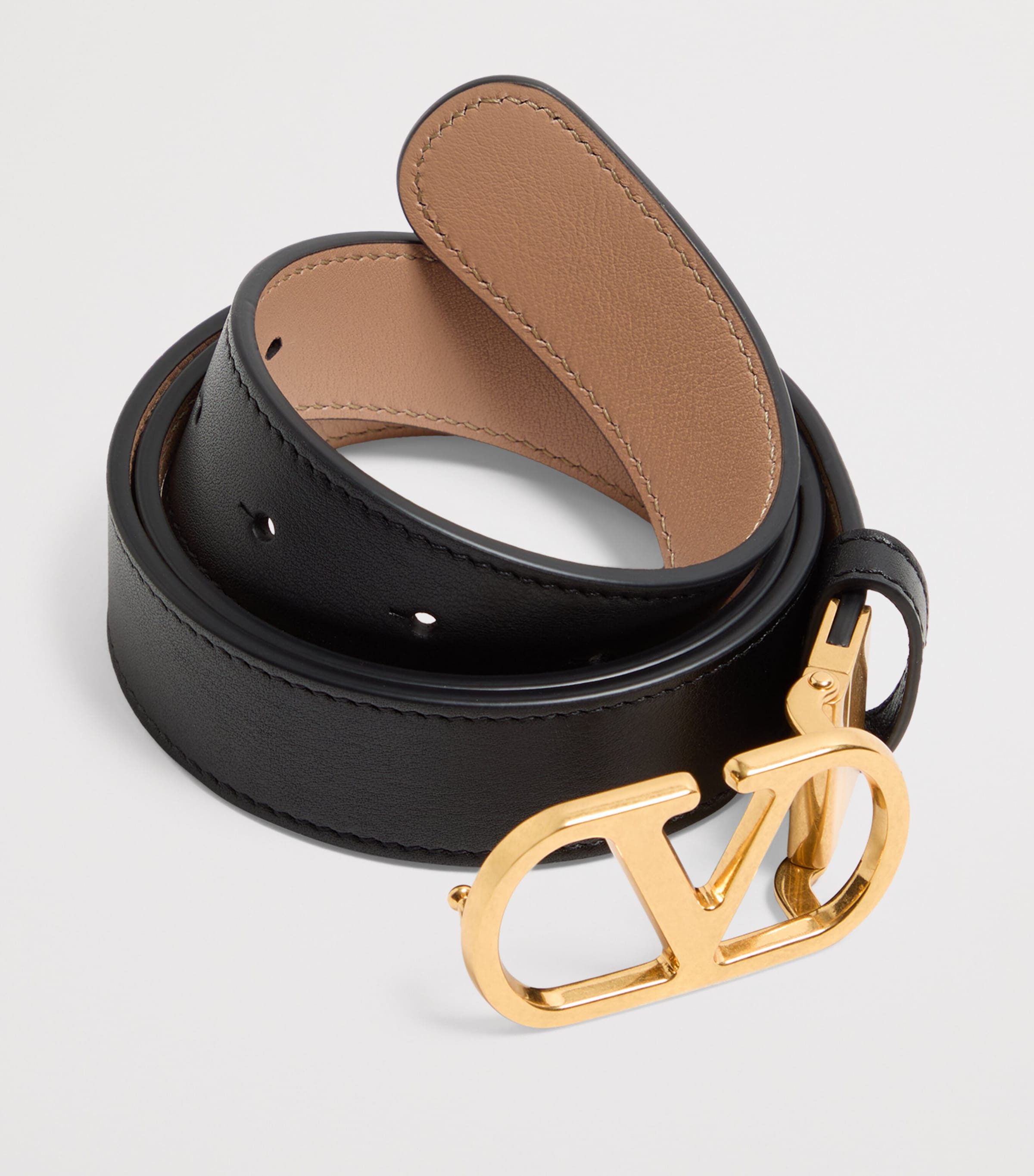 Reversible VLogo Signature Belt DVW Image 2