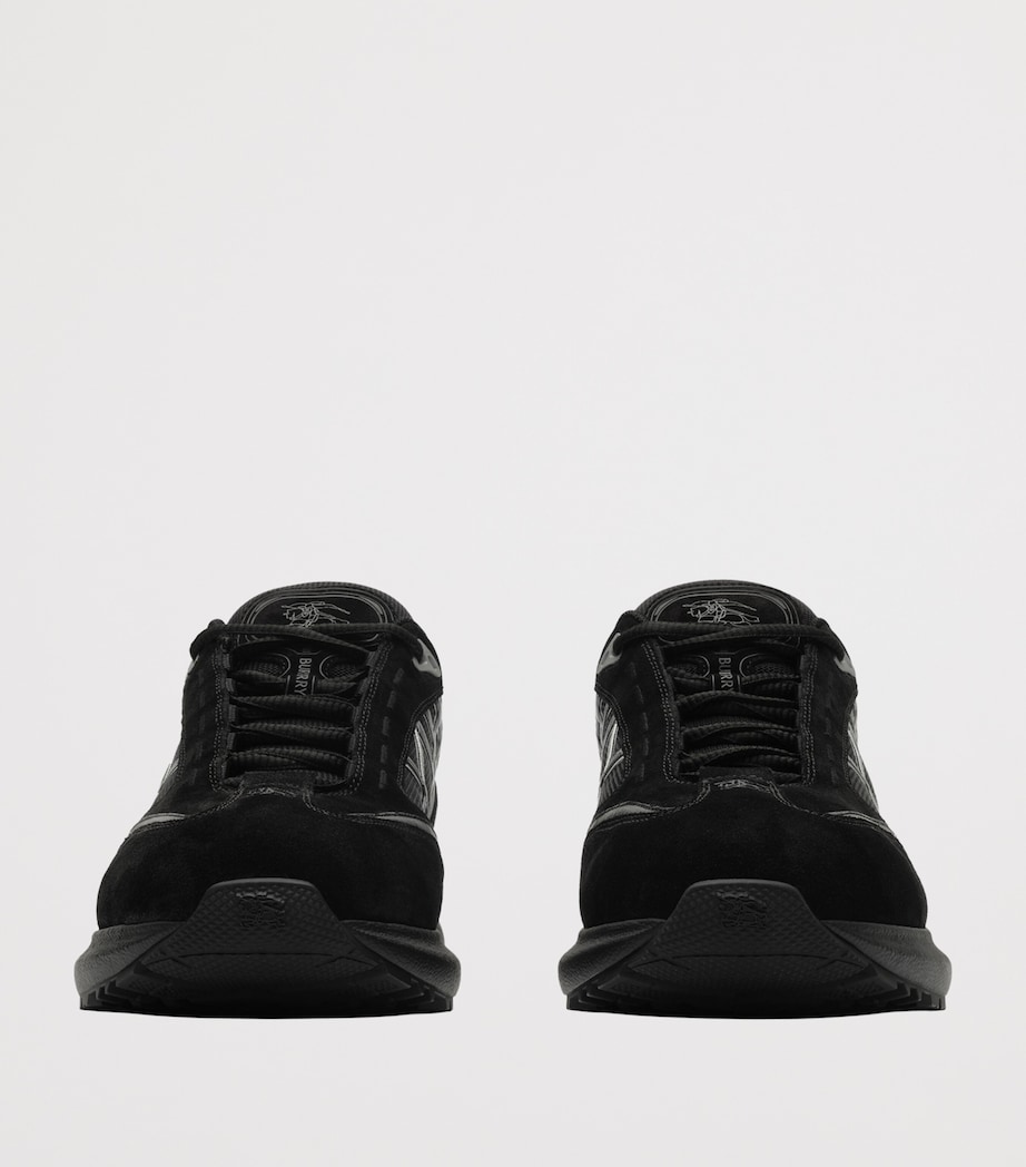 Burberry Mens Eclipse Sneakers Black/black Image 2