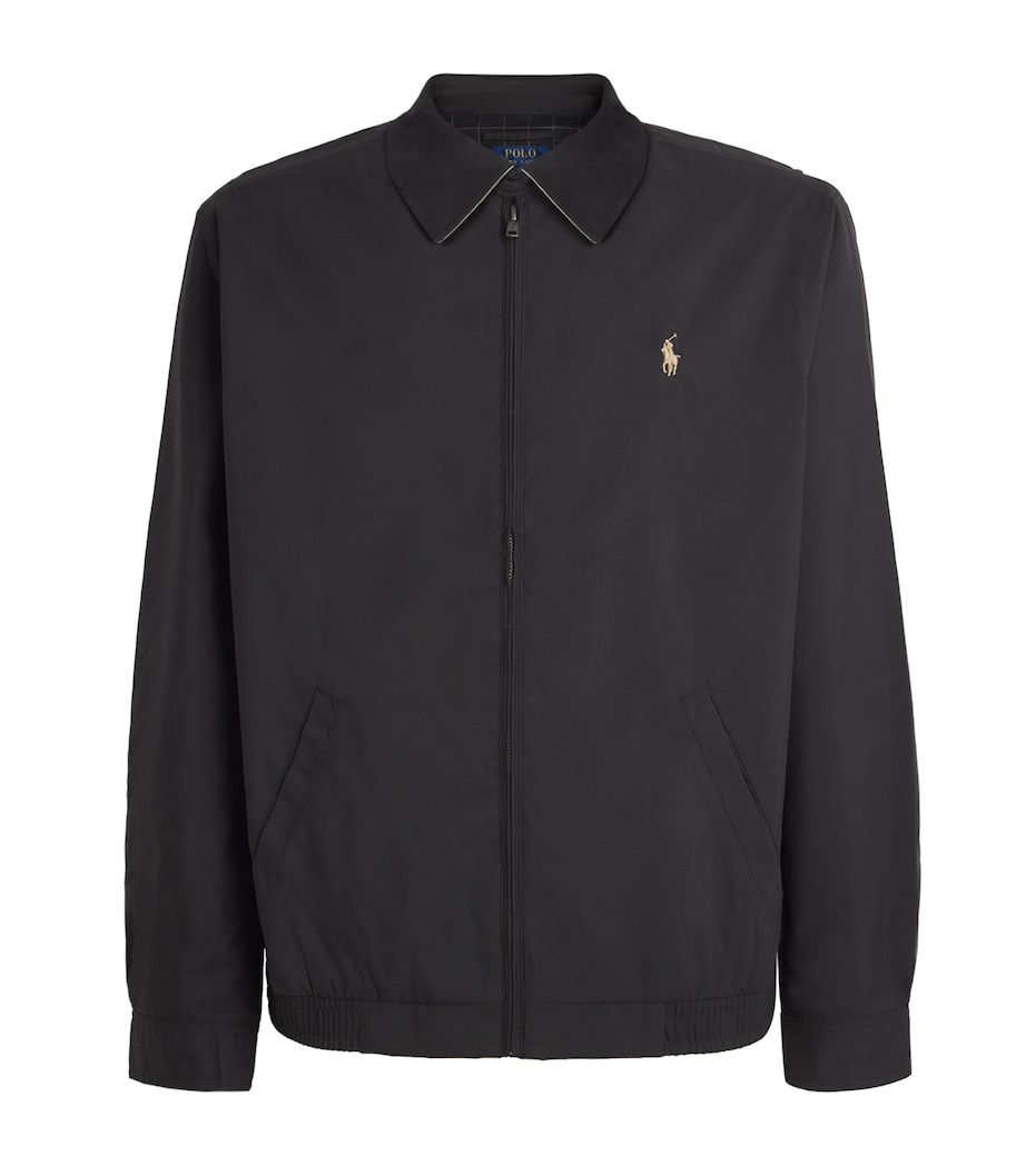 Polo Ralph Lauren Mens Polo Pony Harrington Jacket Black Image 1