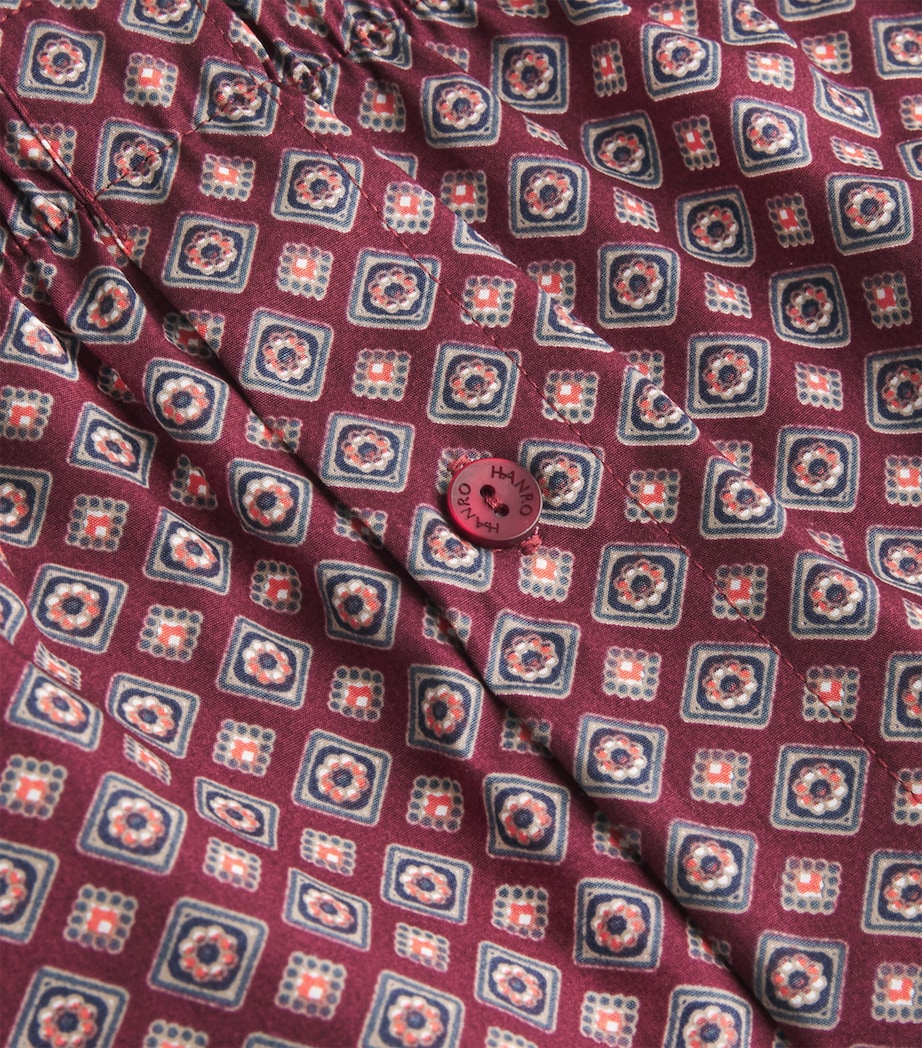 Cotton Fancy Boxer Shorts 3036 RED GEMS PRINT Image 5