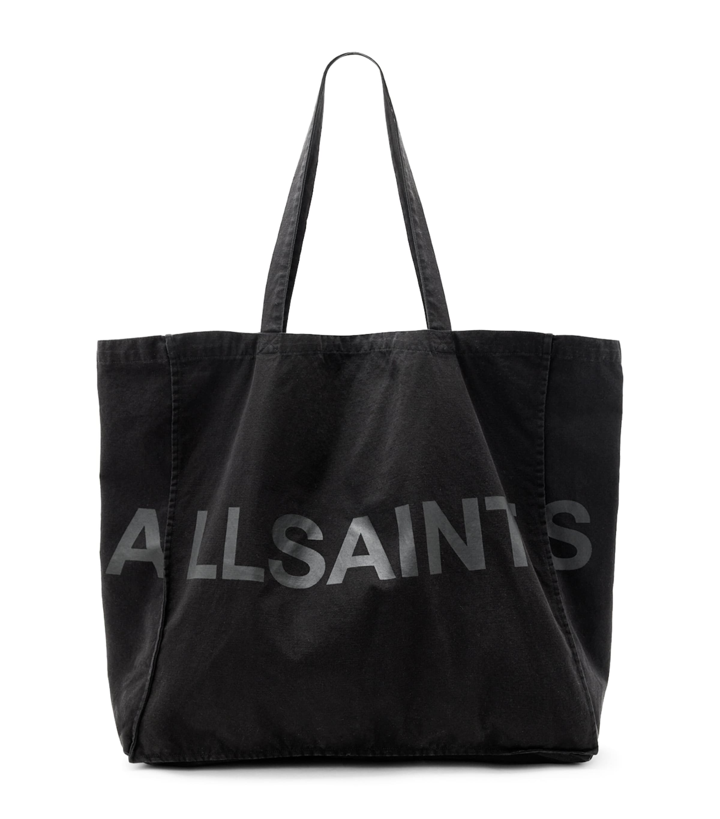 Allsaints Large Organic Cotton Biggy Tote Bag