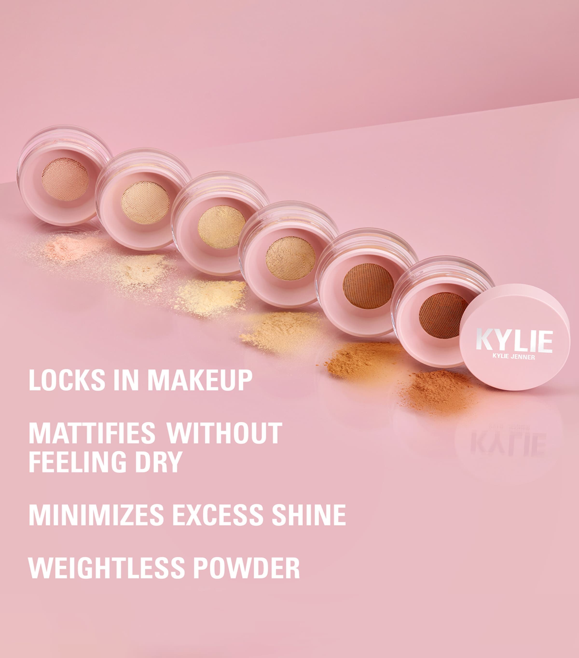 Kylie Cosmetics Setting Powder Soft Pink Image 4