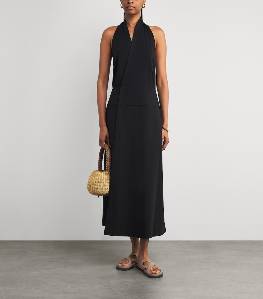 Leather Claude Sandals CARIBOU PEBBLE Image 6