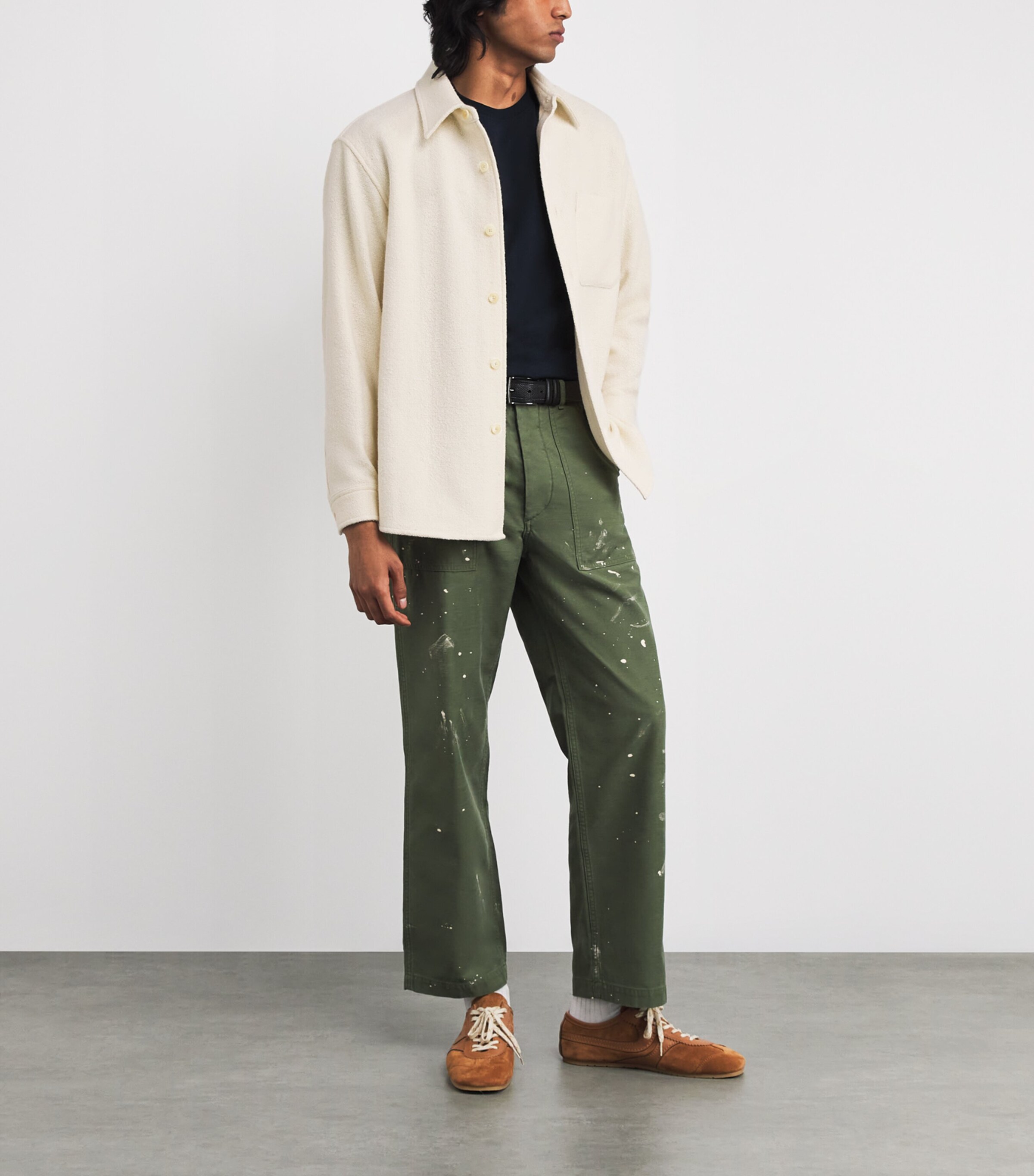 Wool Tweed Jacket IVORY WHITE Image 2