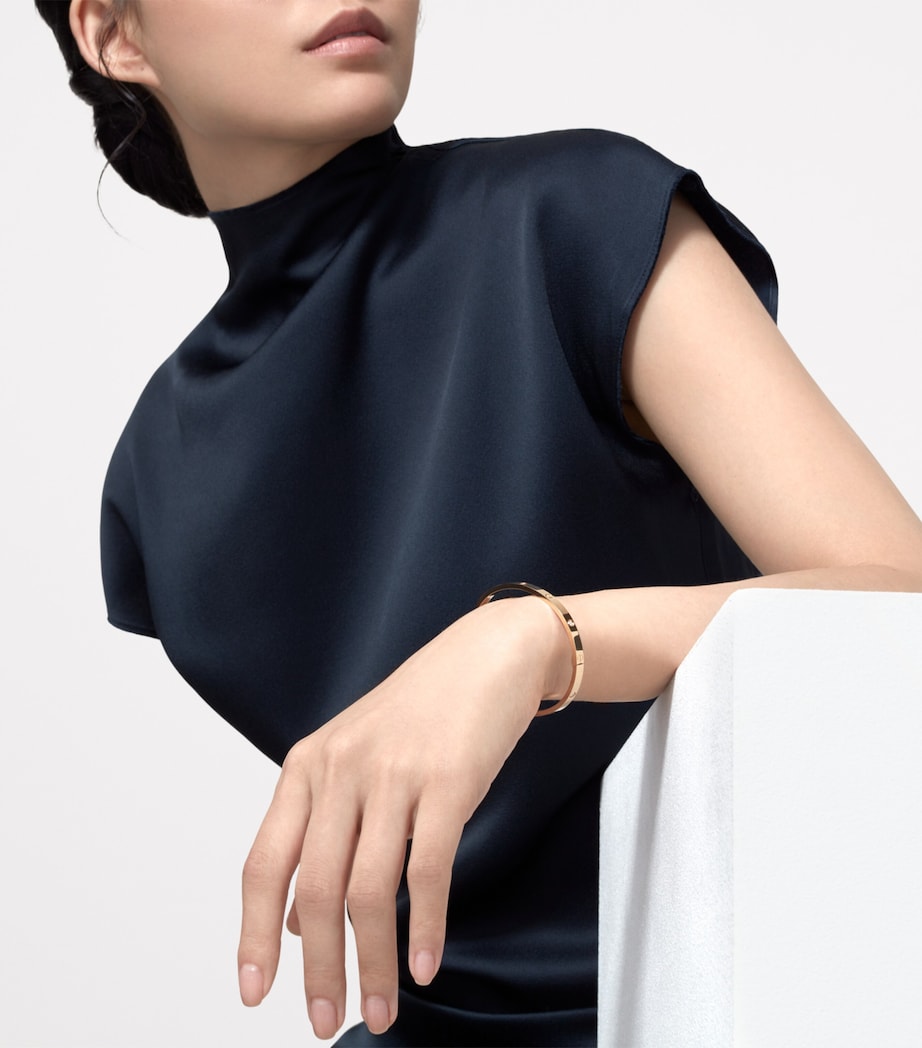 LOVE Small Yellow Gold 6-Diamond Bracelet YELLOW GOLD Image 9