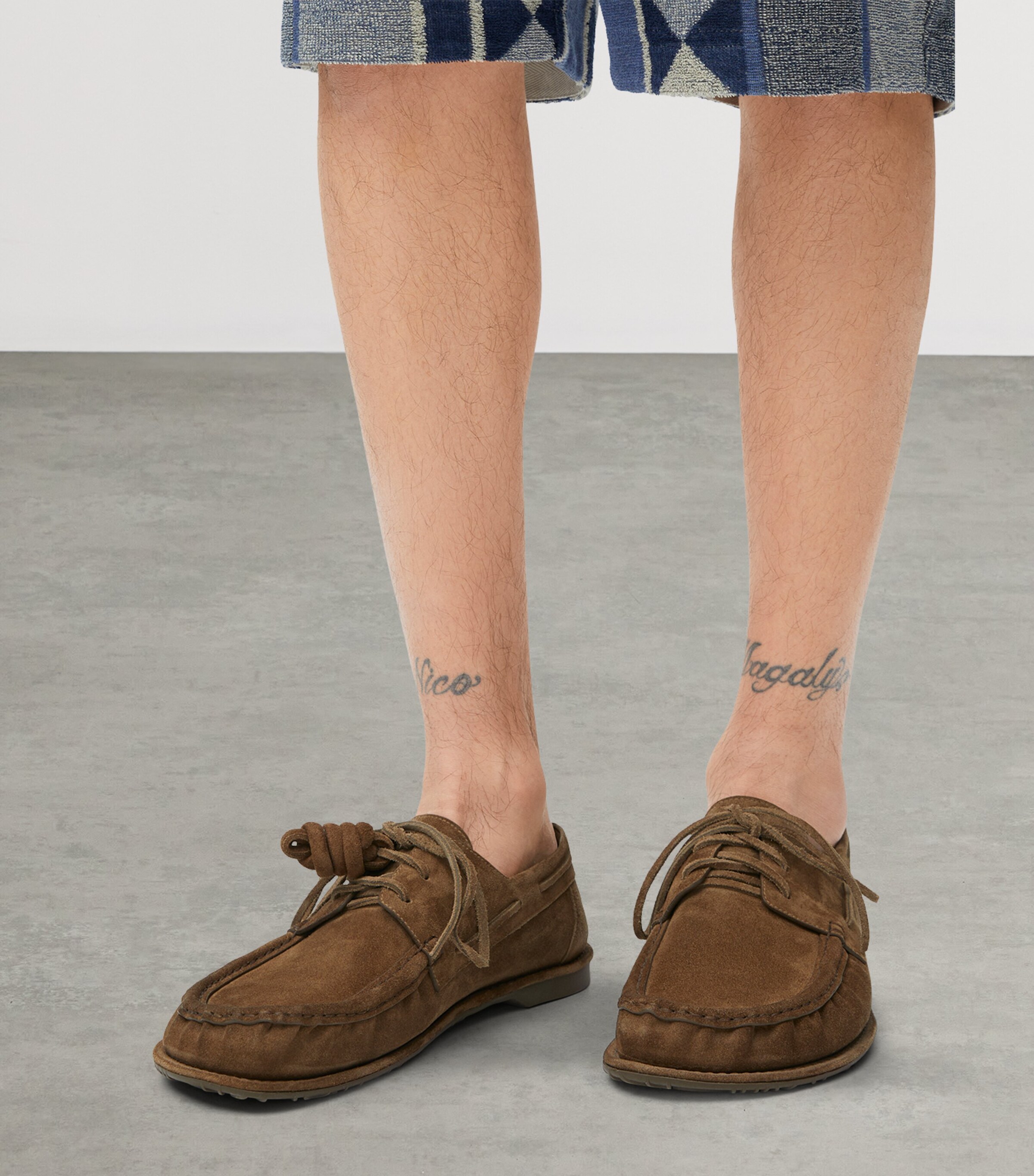 LOEWE x Paula's Ibiza Suede Campo Boat Shoes | Harrods US