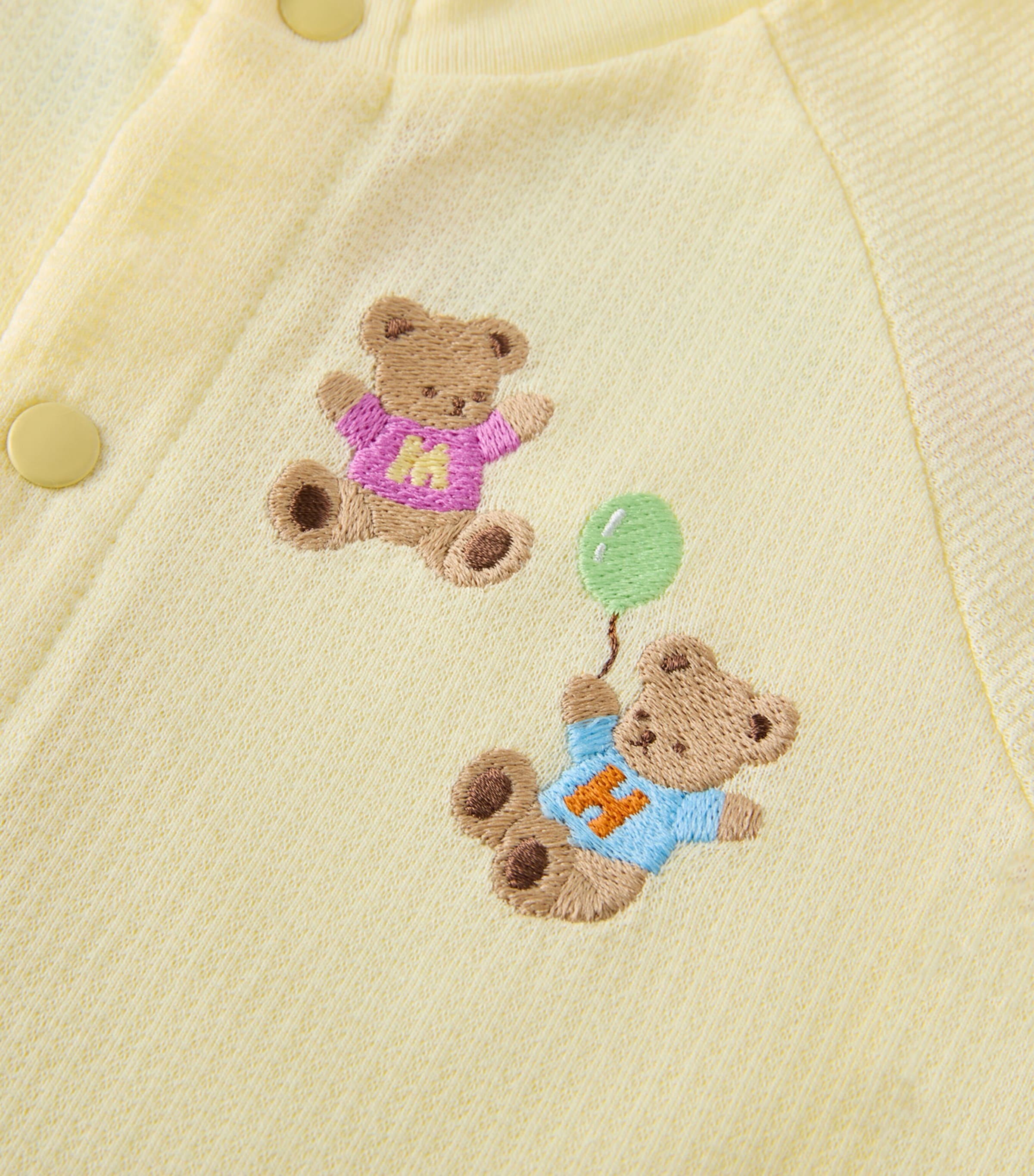 Miki House Cotton Bear Playsuit (6-24 Months) Image 4