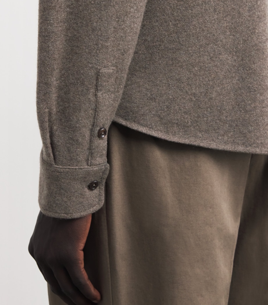 Cashmere Overshirt A.5 PERUVIANOT.UNITA Image 6