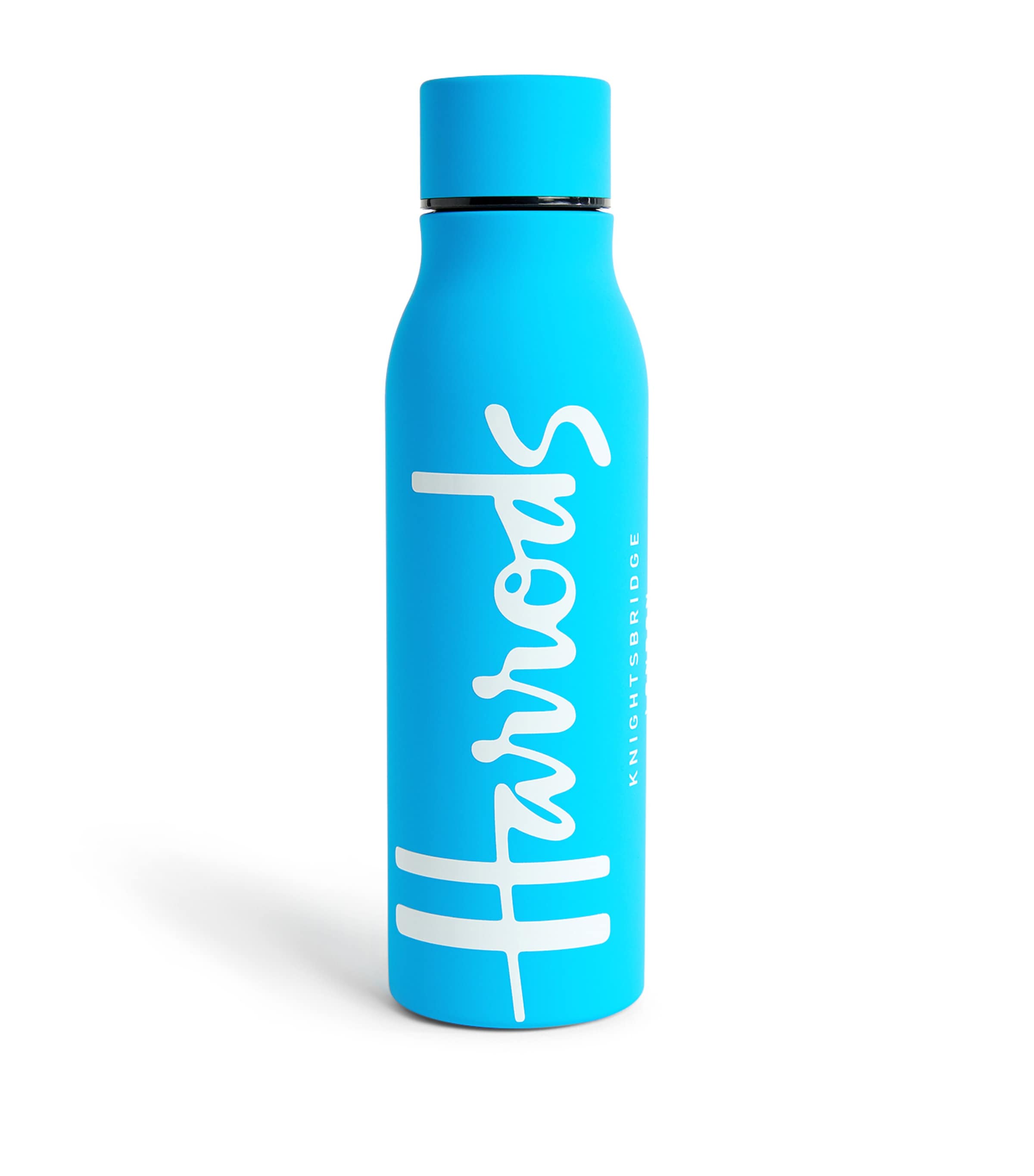 Harrods Logo Water Bottle In Blue