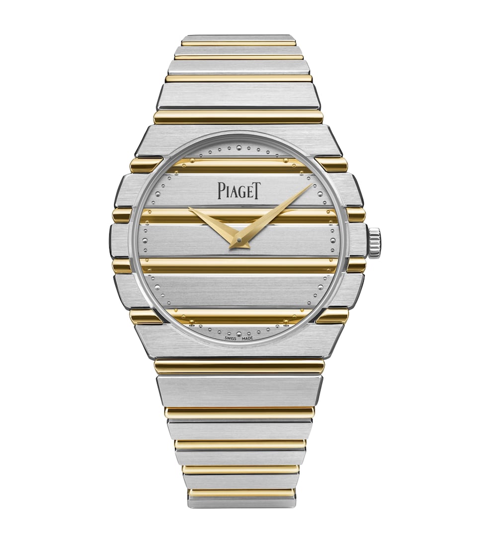 Piaget White and Yellow Gold Polo 79 Watch (38mm)