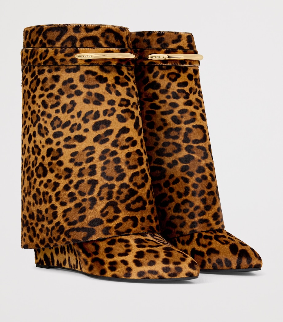 Givenchy Leather Shark Ankle Boots 90 Image 2