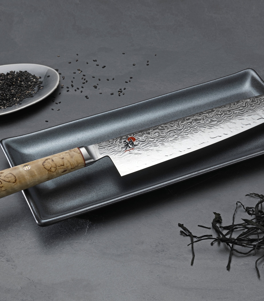 5000MCD Santoku Knife SILVER Image 2