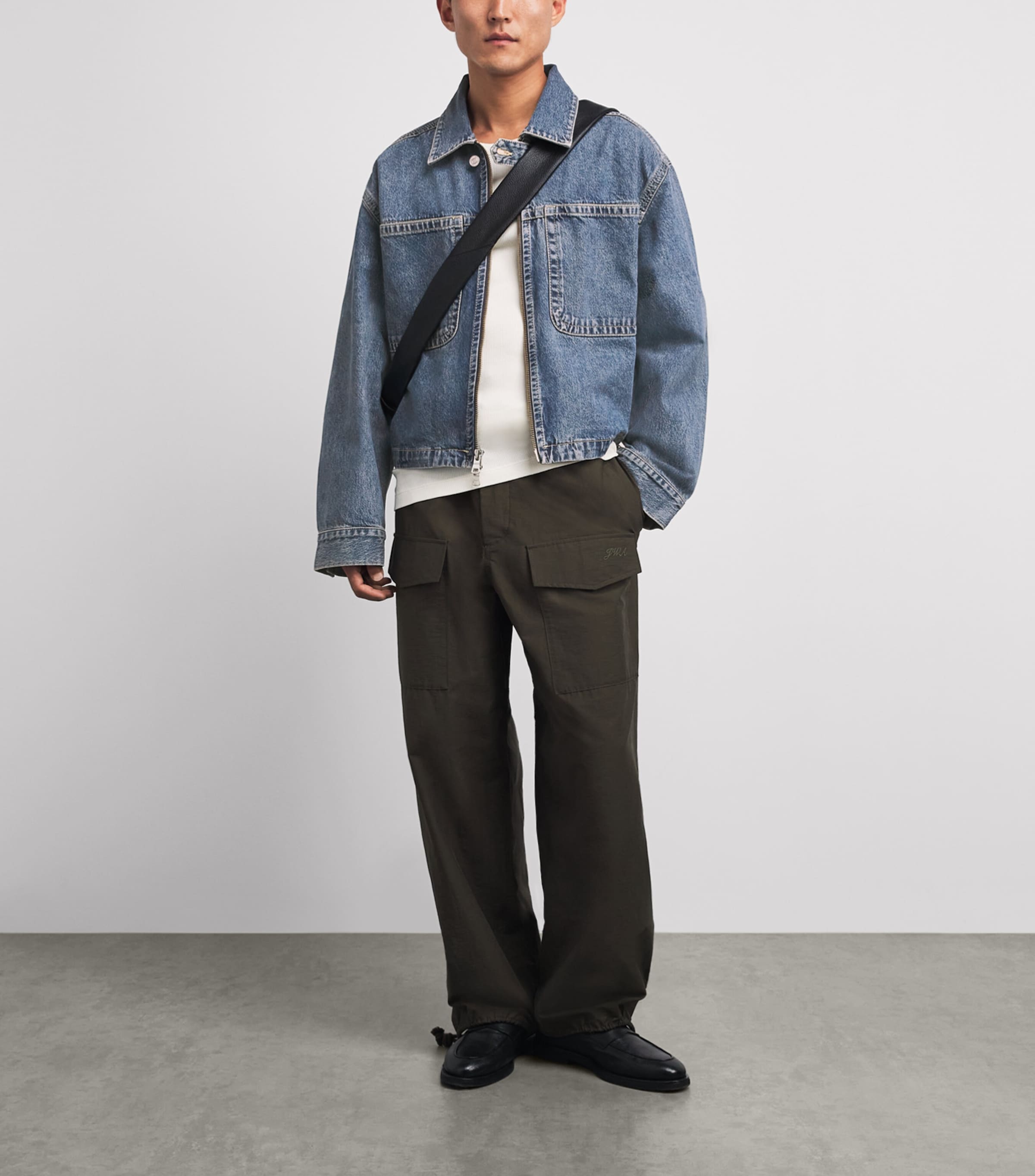 AGOLDE Mens Croydon Denim Jacket Auto Image 2