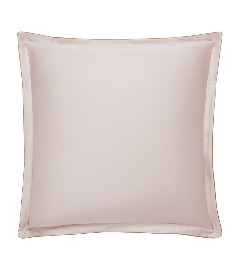 Nobel Square Pillowcase (65cm x 65cm) PINK/ERMINE/BEIGE Image 1