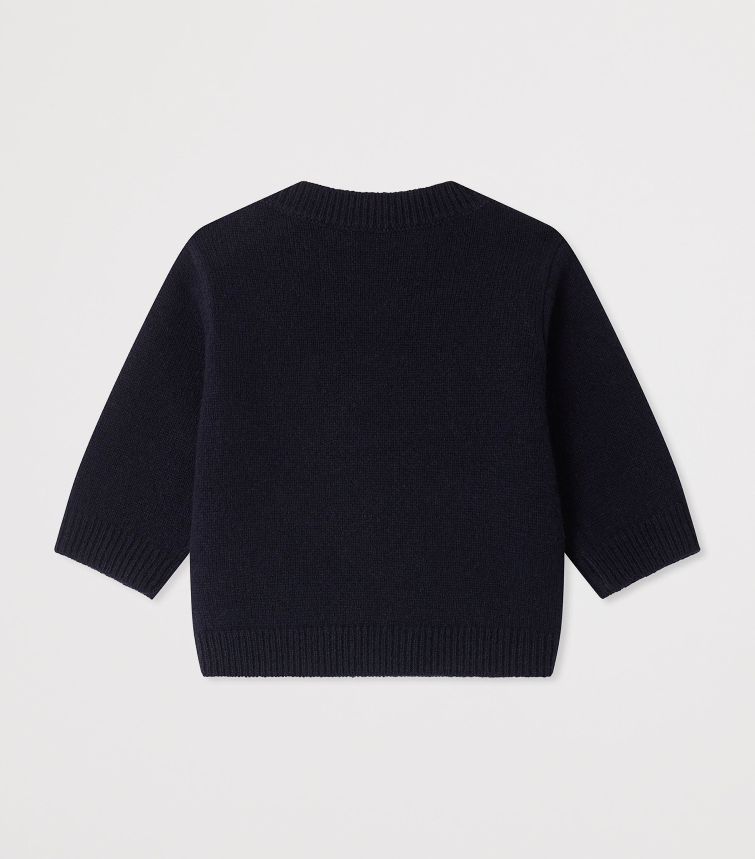 Bonpoint Wool Fox Jumper (6-18 Months) Marine Image 2