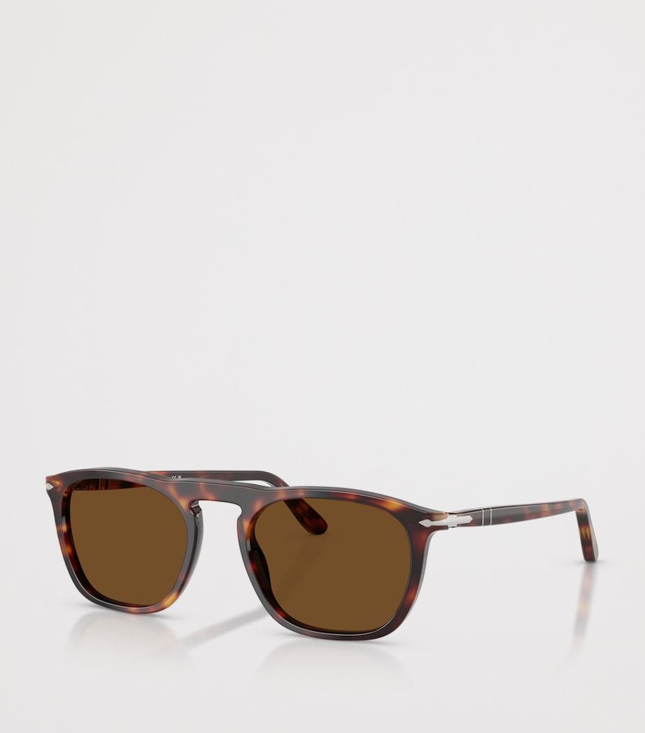 Persol Tortoiseshell Gae Square Sunglasses Brown Image 2