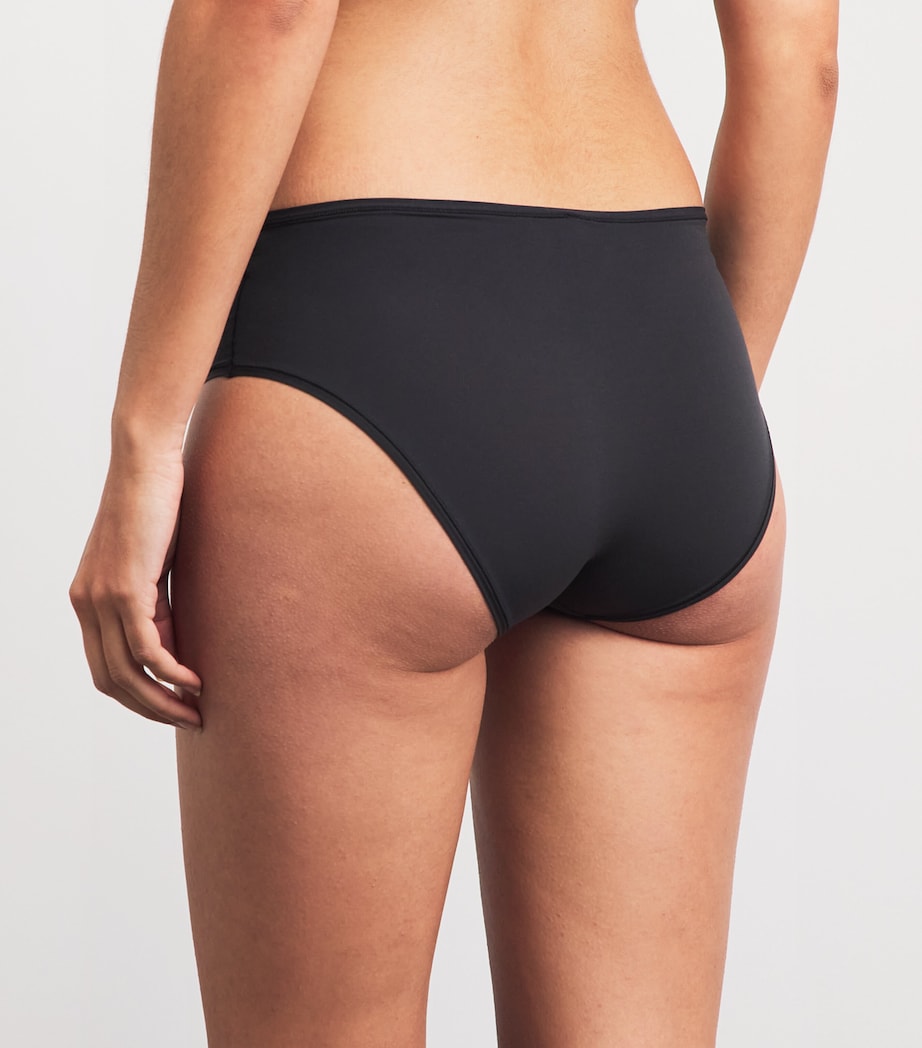 Skims Womens Fits Everybody Briefs Onyx Image 3