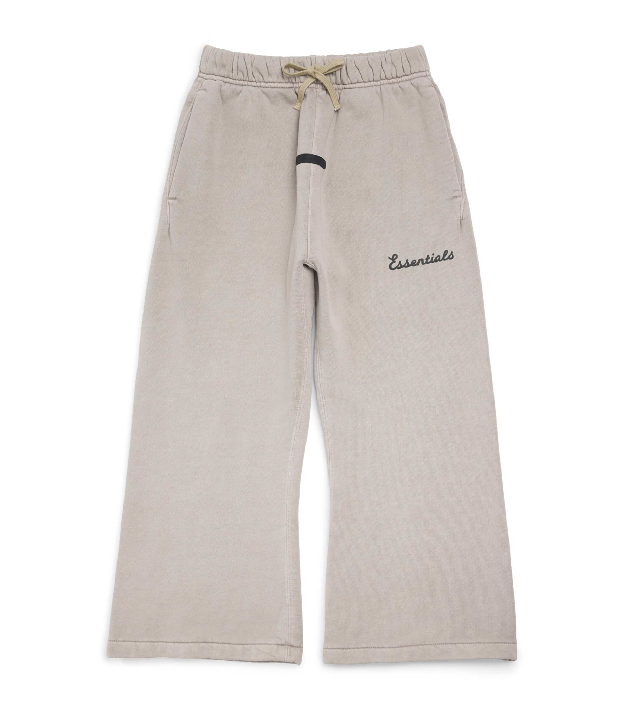 FEAR OF GOD ESSENTIALS KIDS Cotton Logo Sweatpants (2-16 Years) Faded Seal Image 1