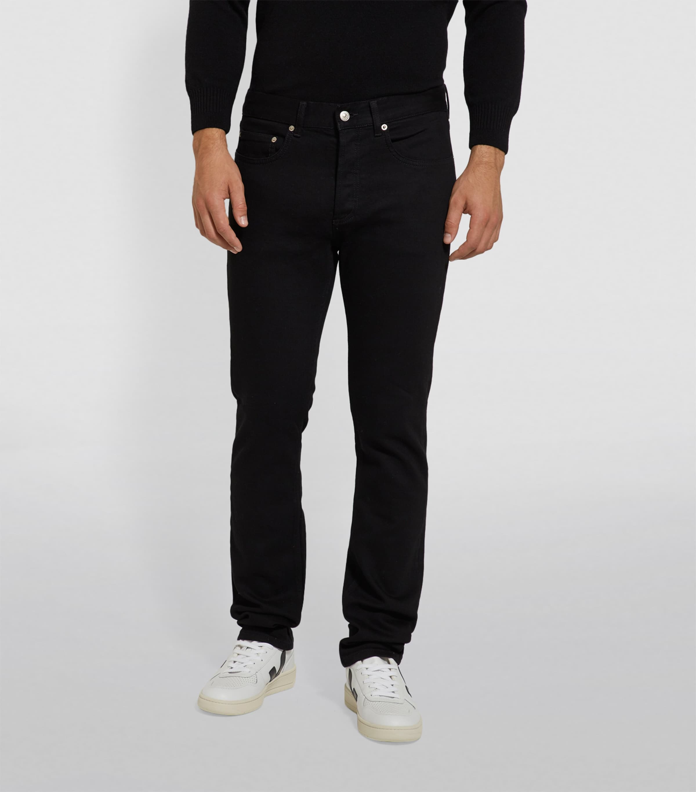 Stretch Slim Jeans BLACK   DENIM Image 3