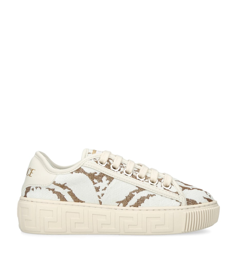 Jacquard Barocco Sneakers WHITE/COMB Image 1