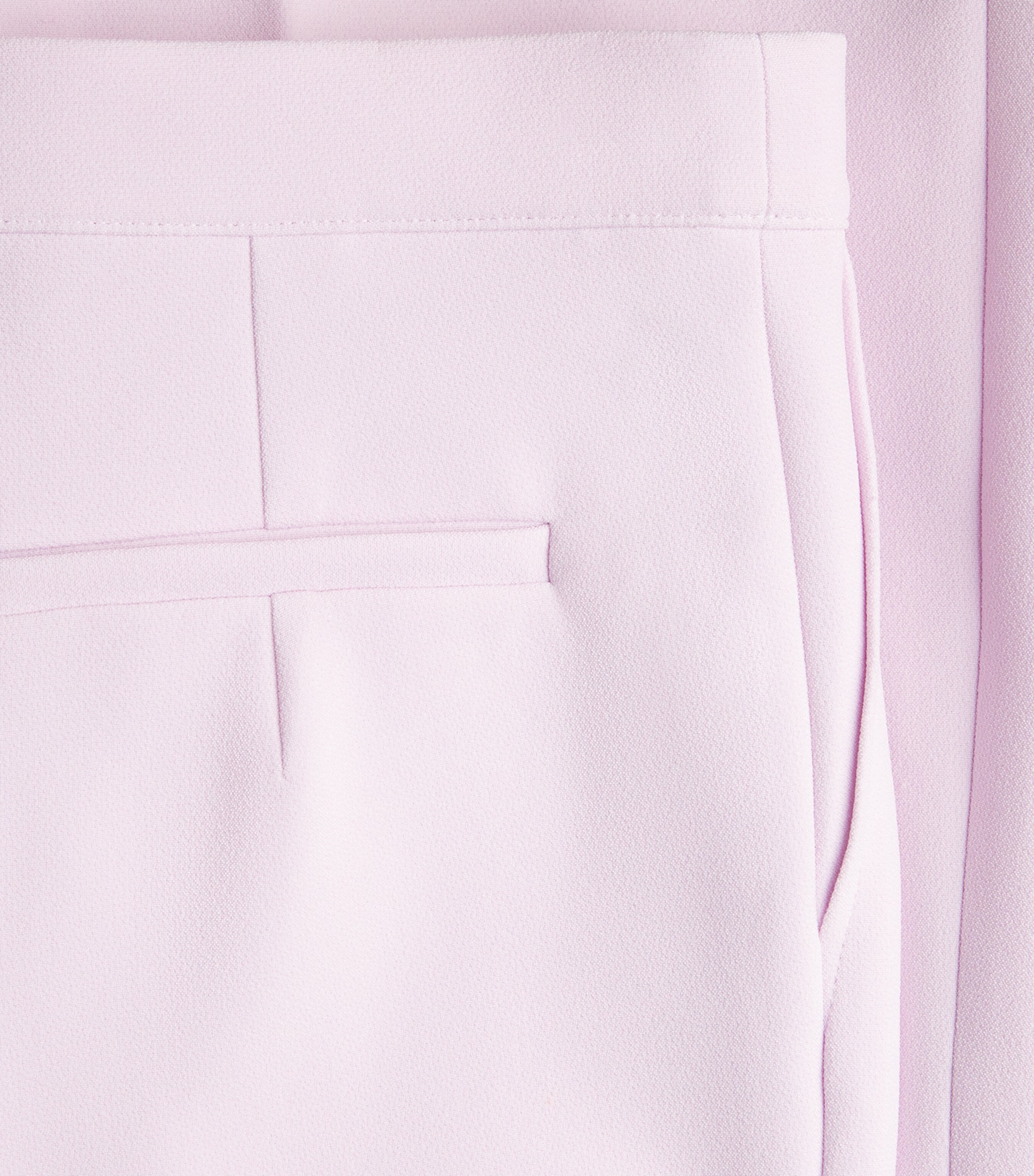 Crepe Alexa Flared Trousers LILAC SNOW Image 5