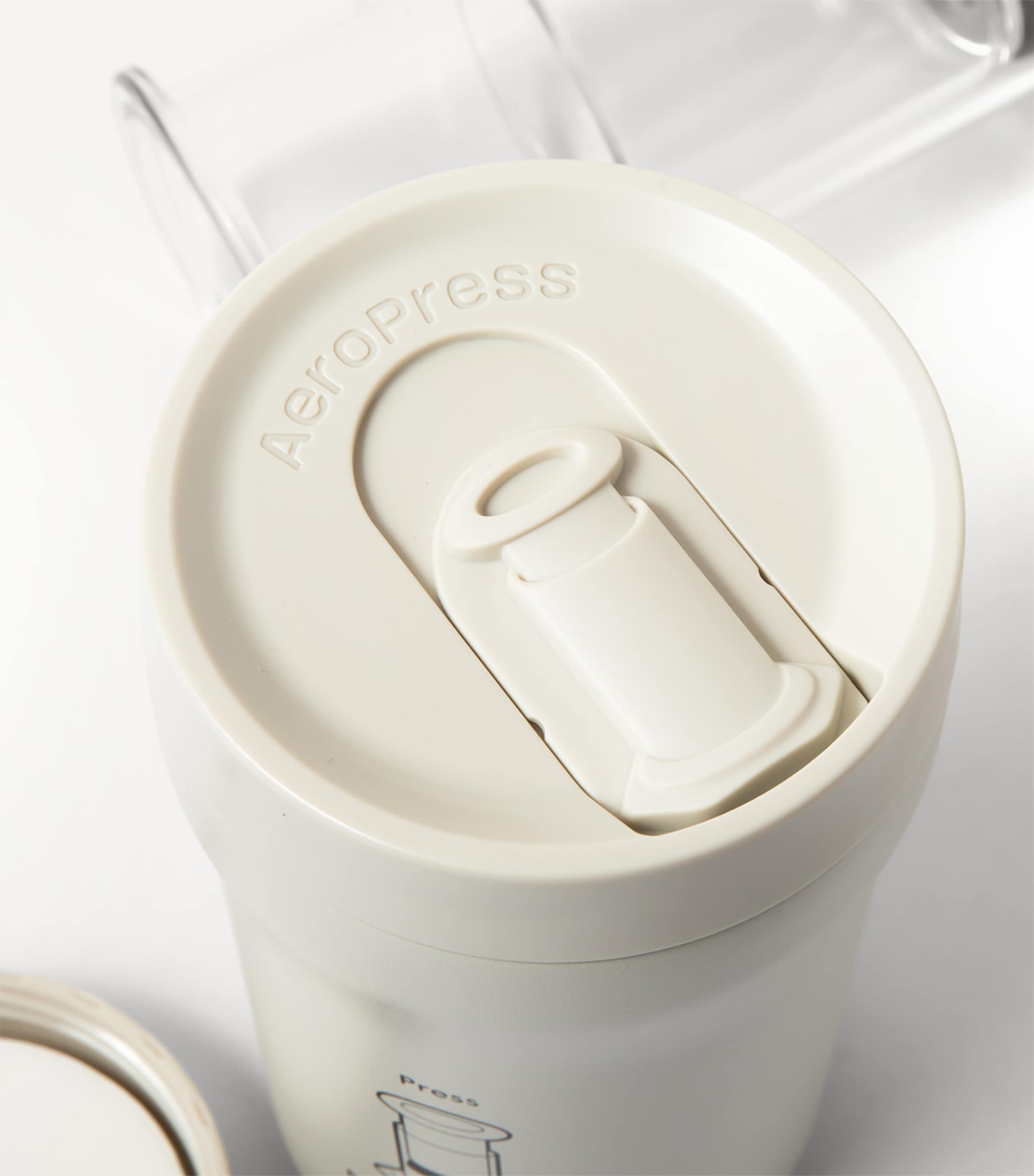 Aeropress Go Plus Coffee Maker Cream Image 2