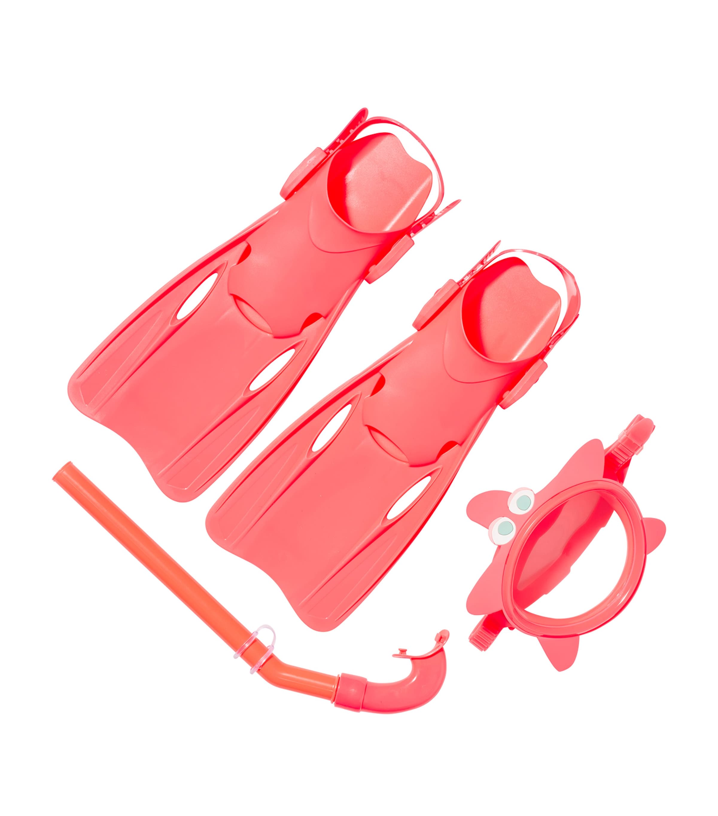 Sunnylife Melody Mermaid Snorkel Set In Pink
