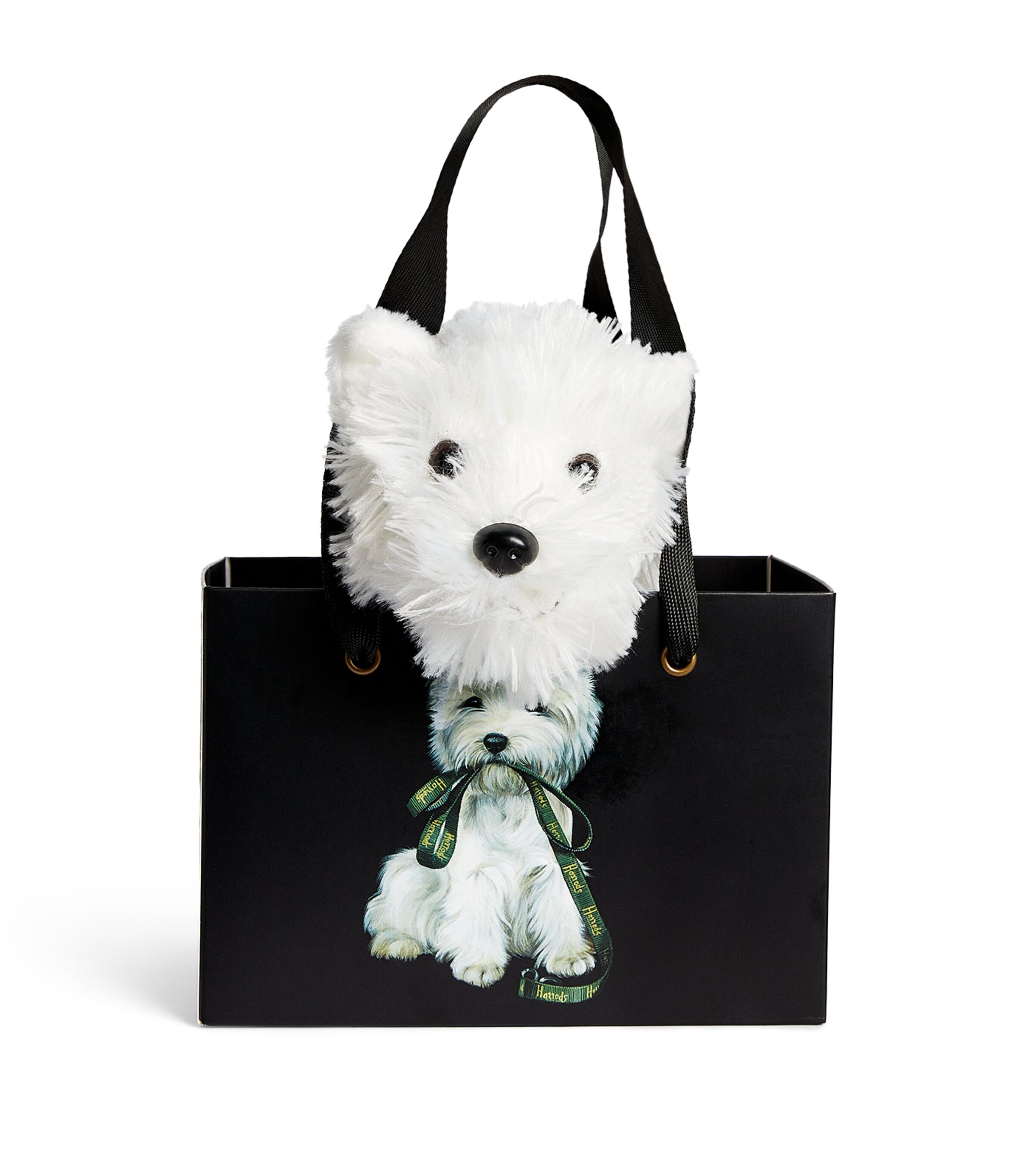 Harrods Westie Toy in Bag Set (16cm) | Harrods KR