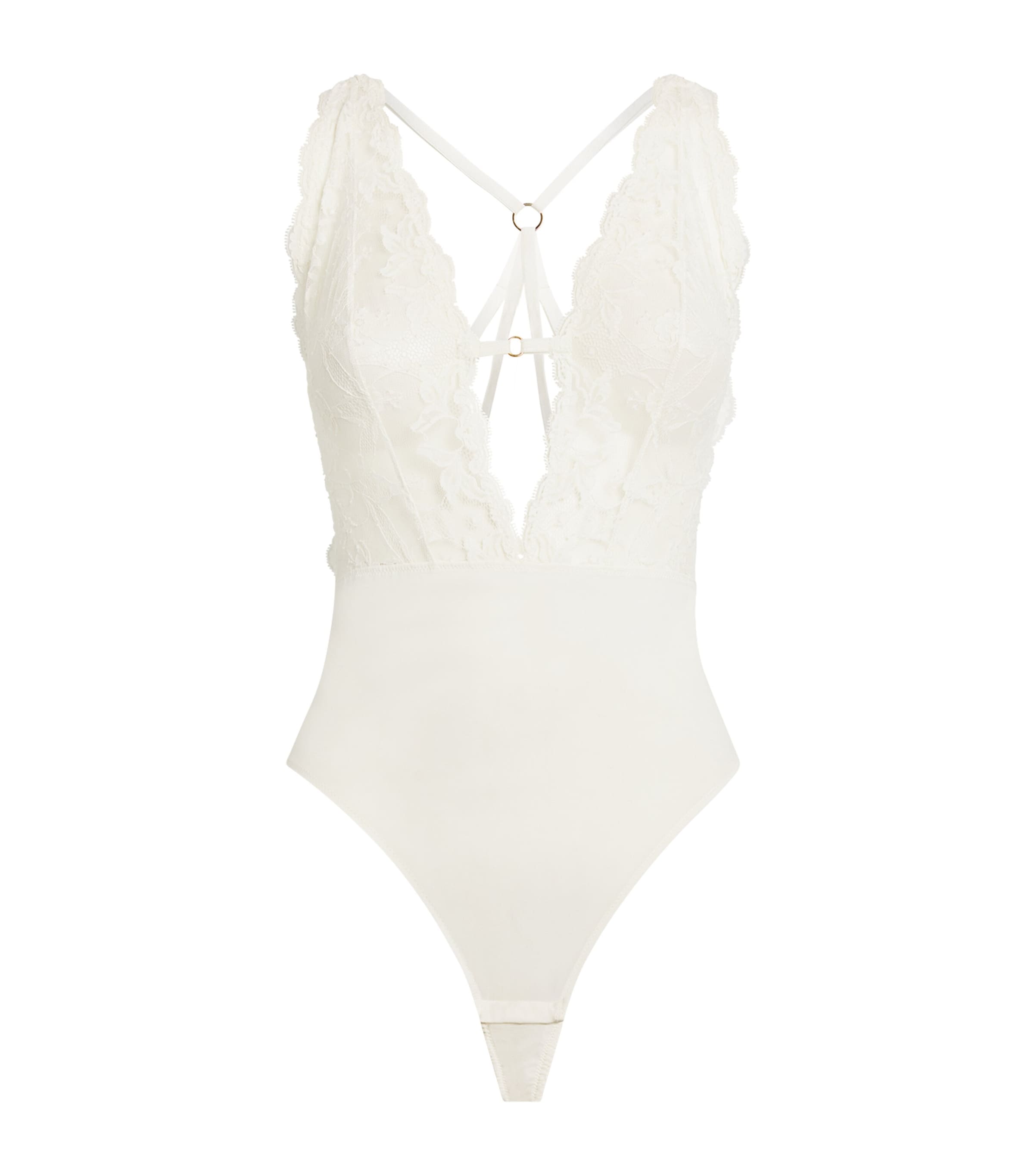 Aubade Kiss Of Love Bodysuit In White