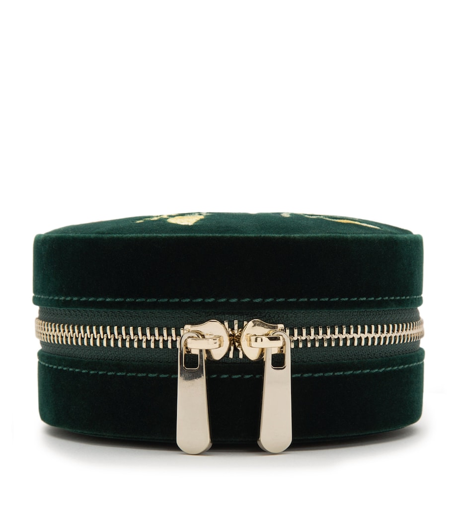 Zoe Travel Jewellery Case GREEN Image 6