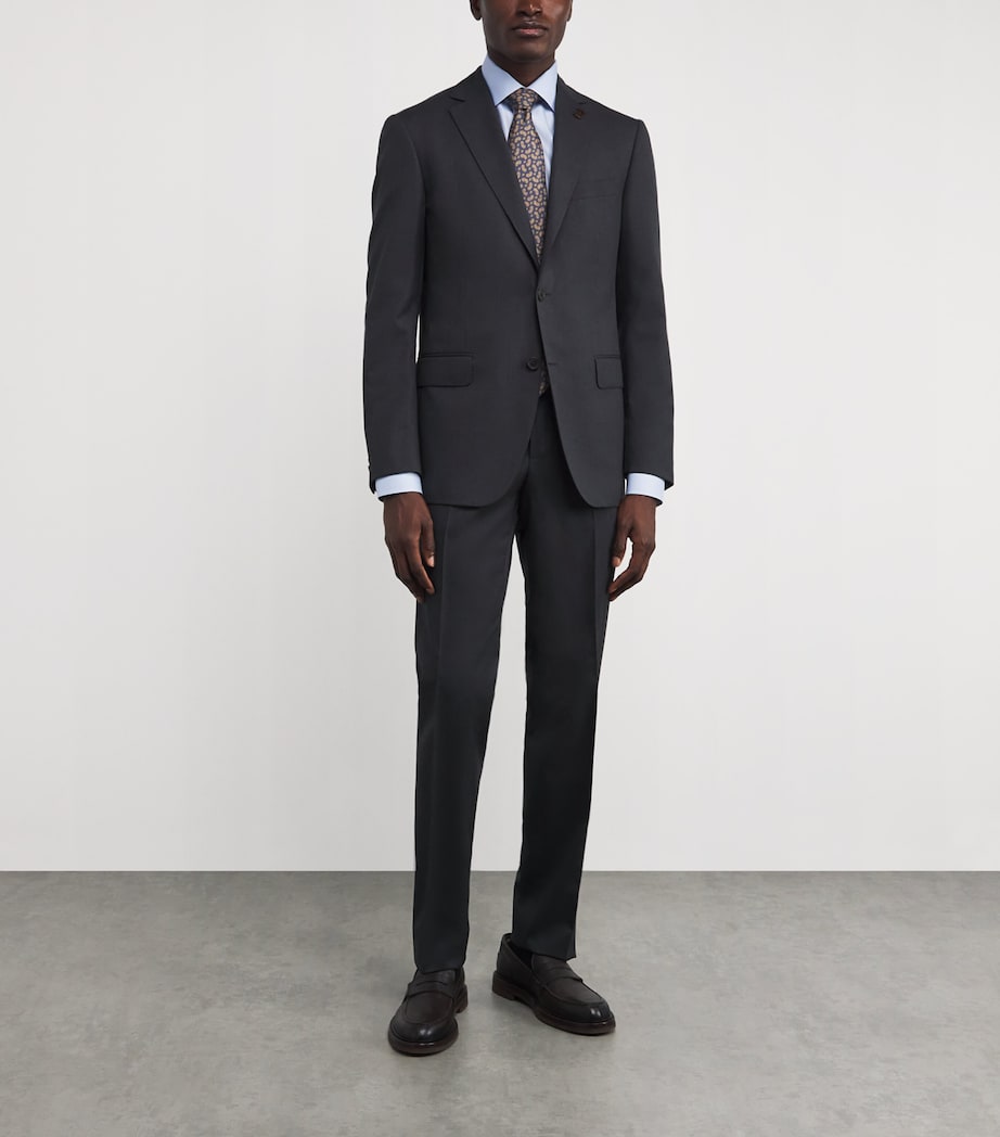 Cotton Twill Dress Shirt LIGHT BLUE Image 2