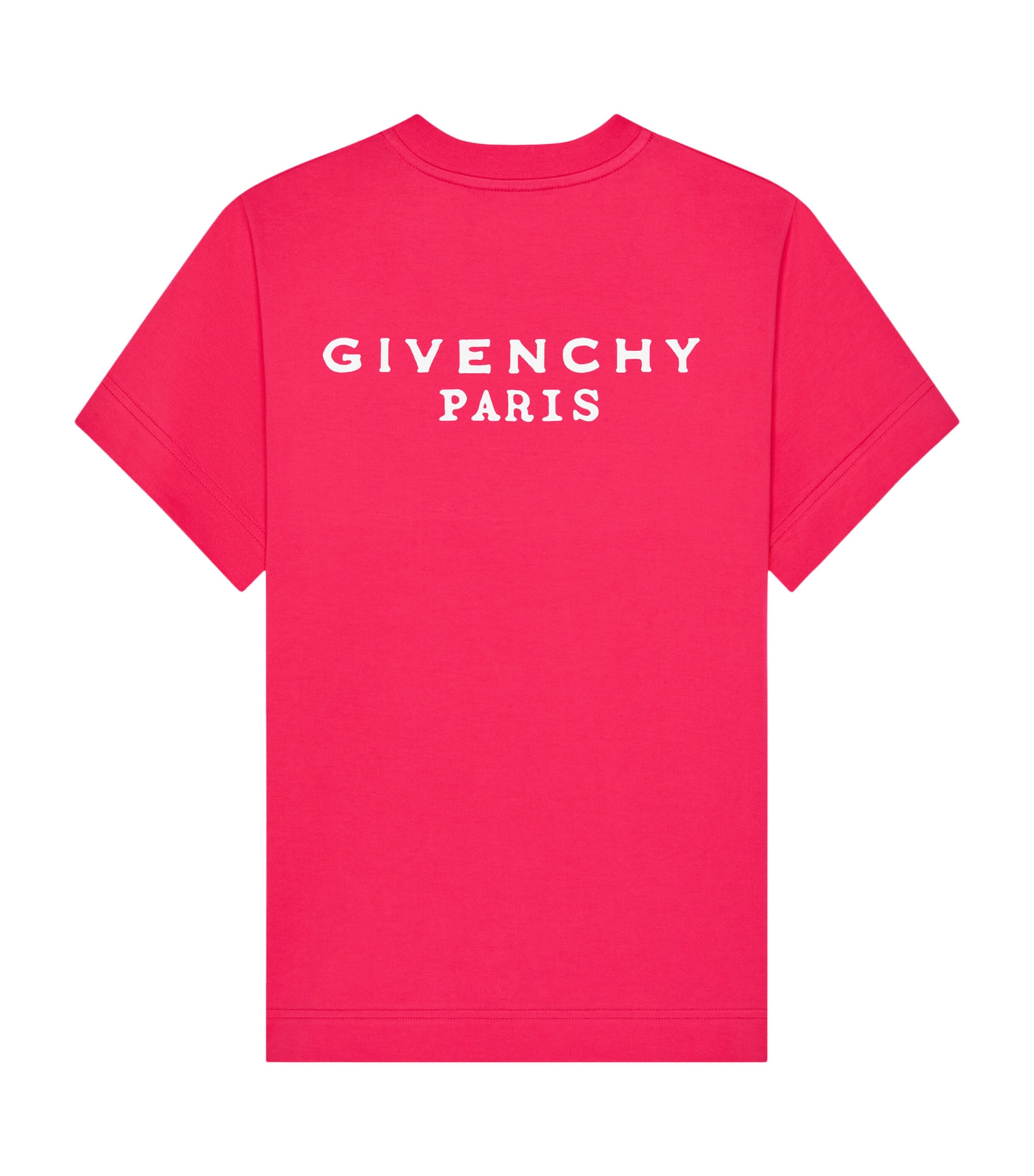 Givenchy Womens Cotton Logo T-Shirt Image 3