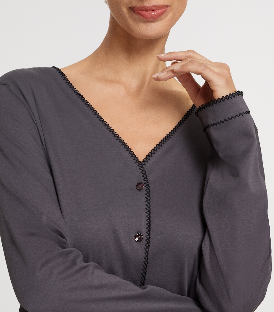 Cotton Una Pyjama Set BLACK PEARL Image 5