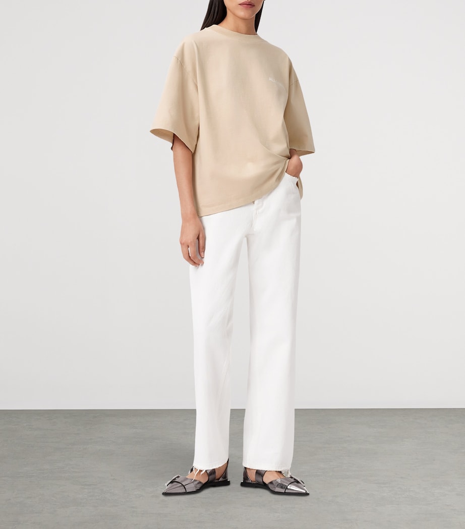 Organic Cotton Guardian Amelie T-Shirt SANDY WHITE Image 2