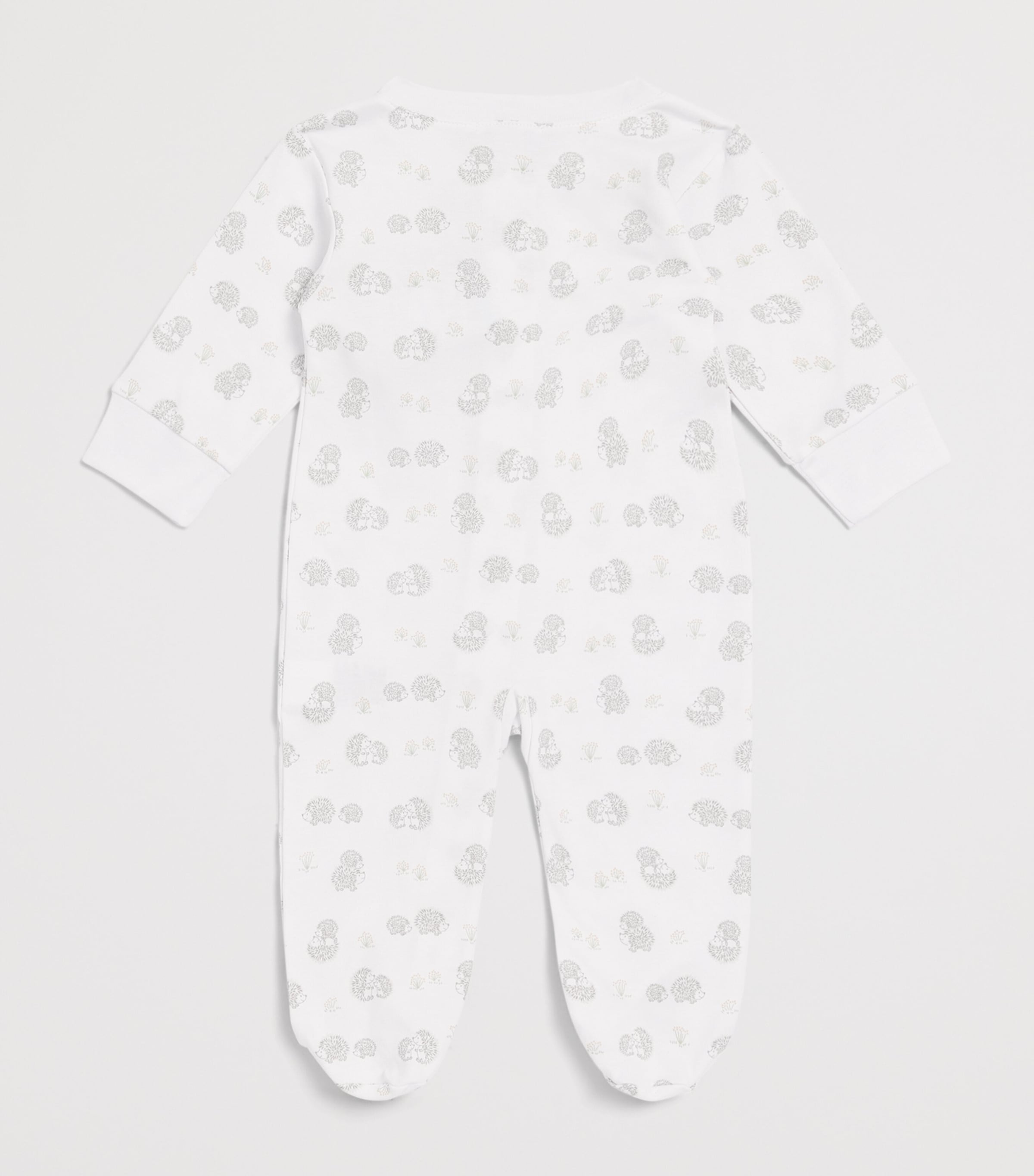 Kissy Kissy Pima Cotton Hedgehog Print All-In-One (0-9 Months) Multi Image 2