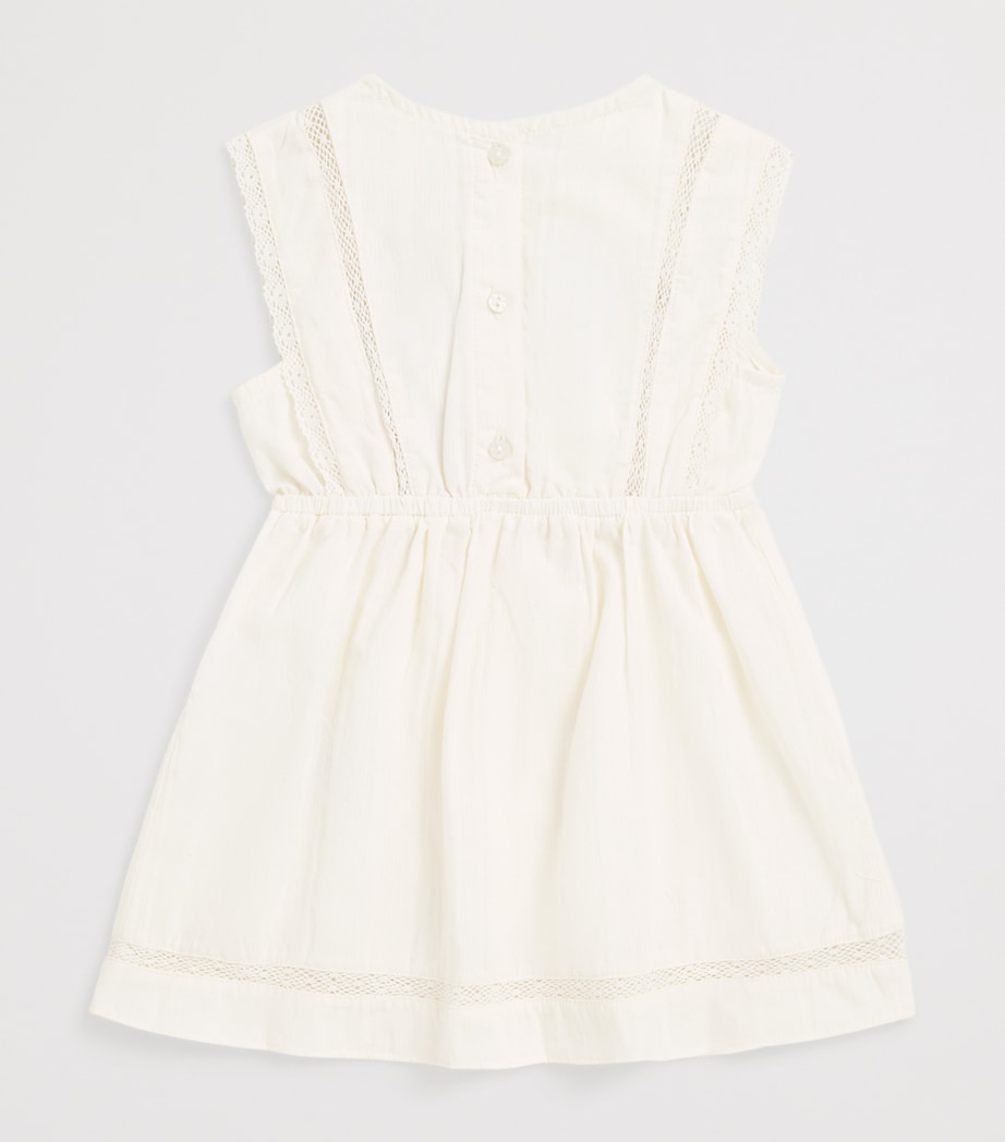 Gingersnaps Cotton Charlee Dress (6-36 Months) Offwhite Image 2