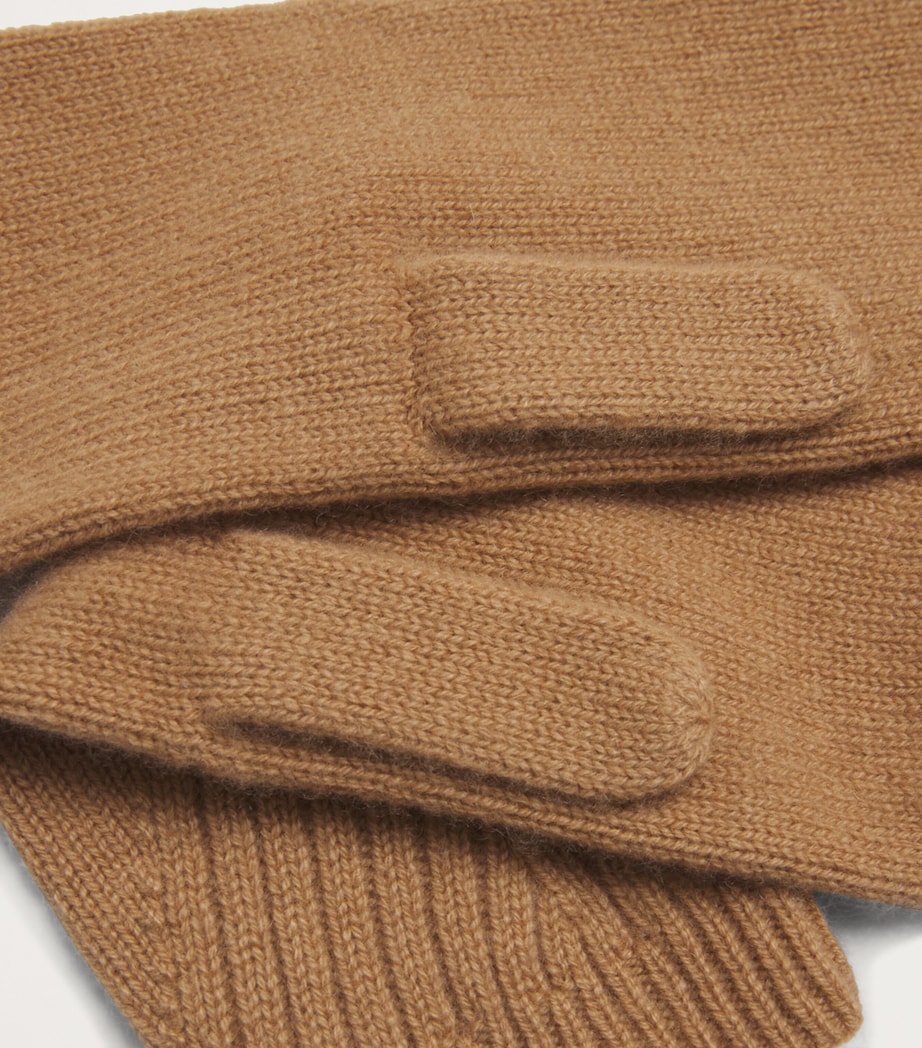 Harrods Womens Cashmere Mittens Badain Image 5