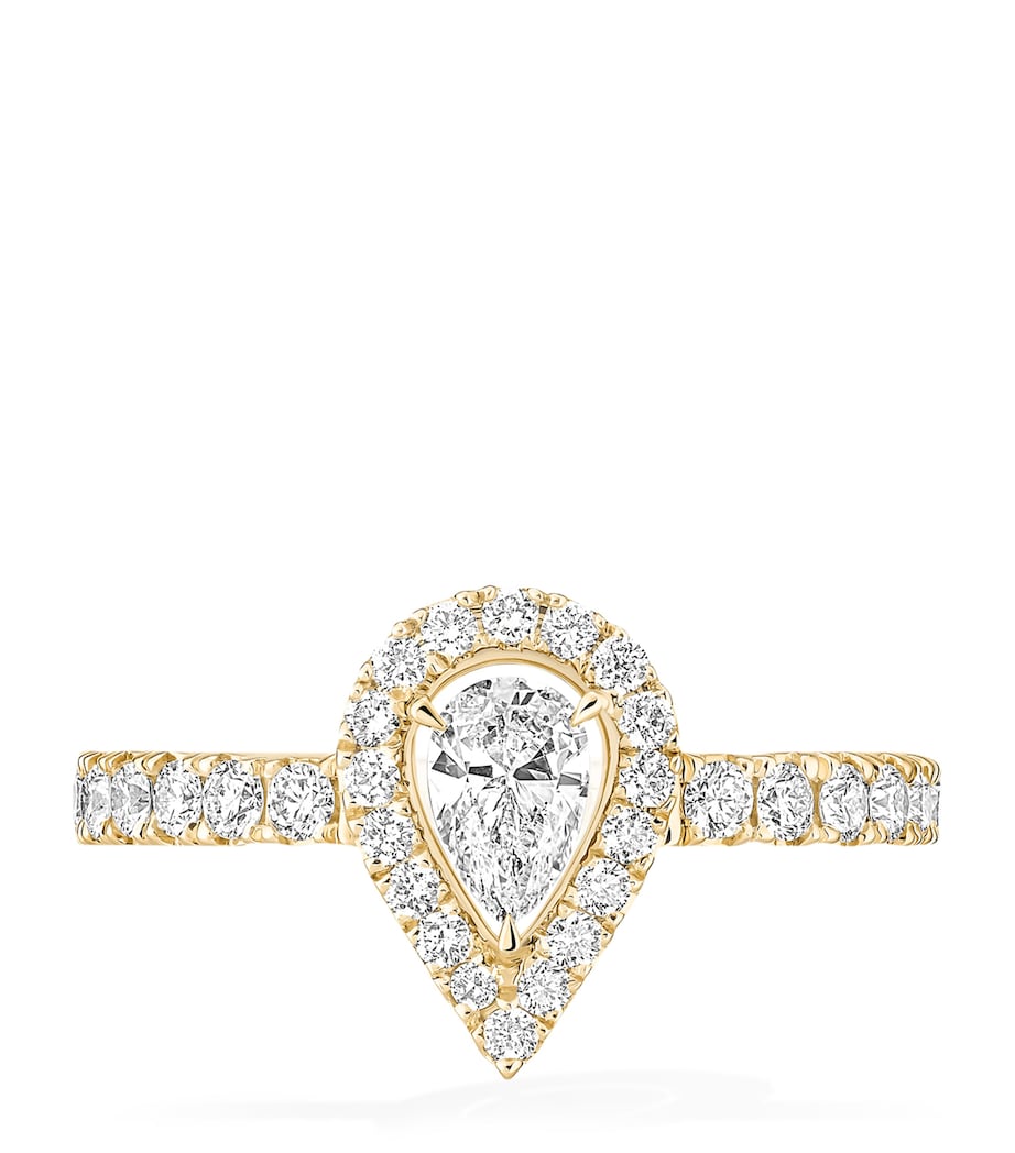 Messika My Twin White Gold and Diamond Single Ear Cuff (0.27ct) Yellow Gold Image 1